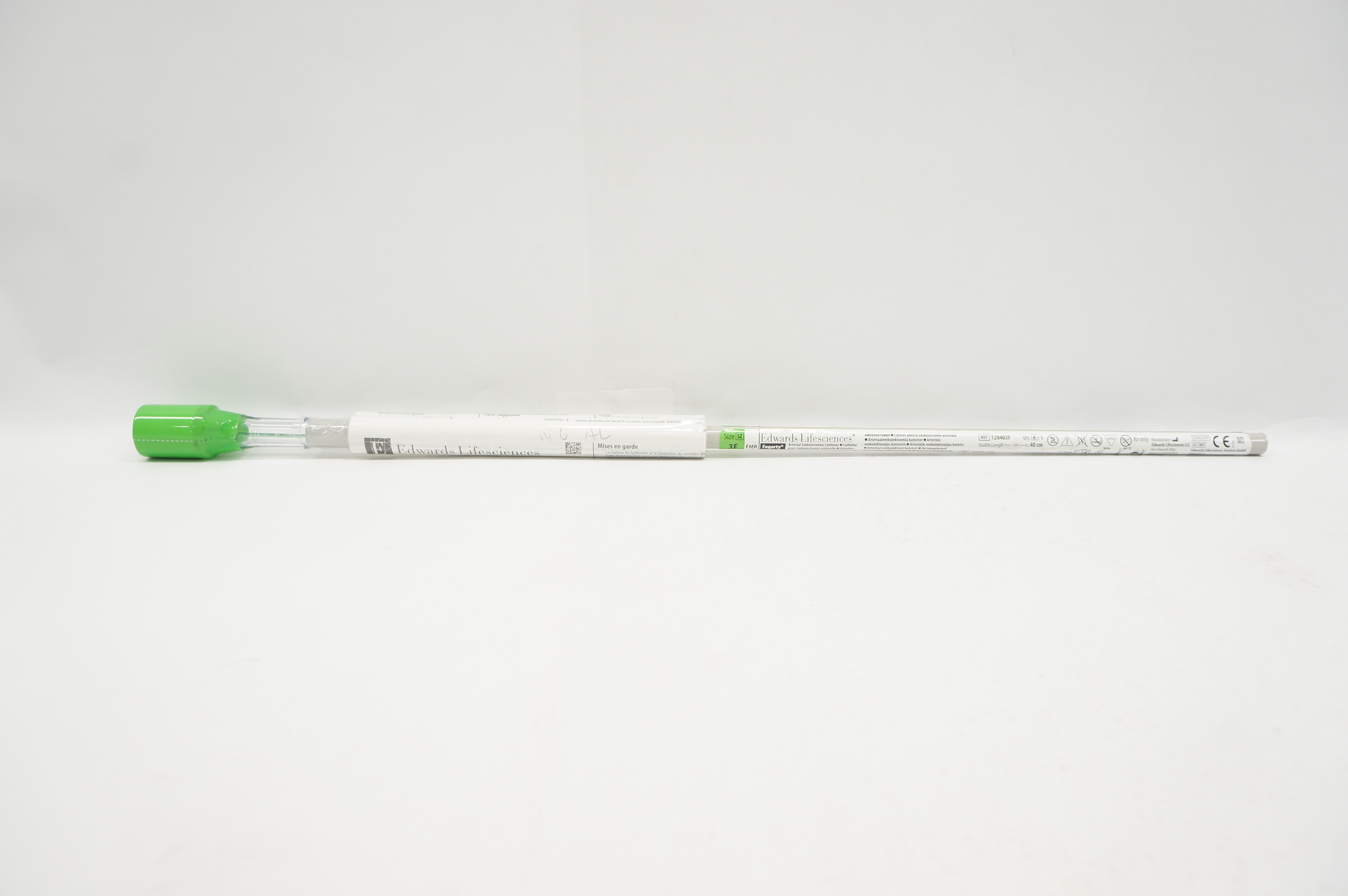 Edwards Lifesciences 120403F Fogarty Arterial Embolectomy Cath. 3F x 40cm (x)