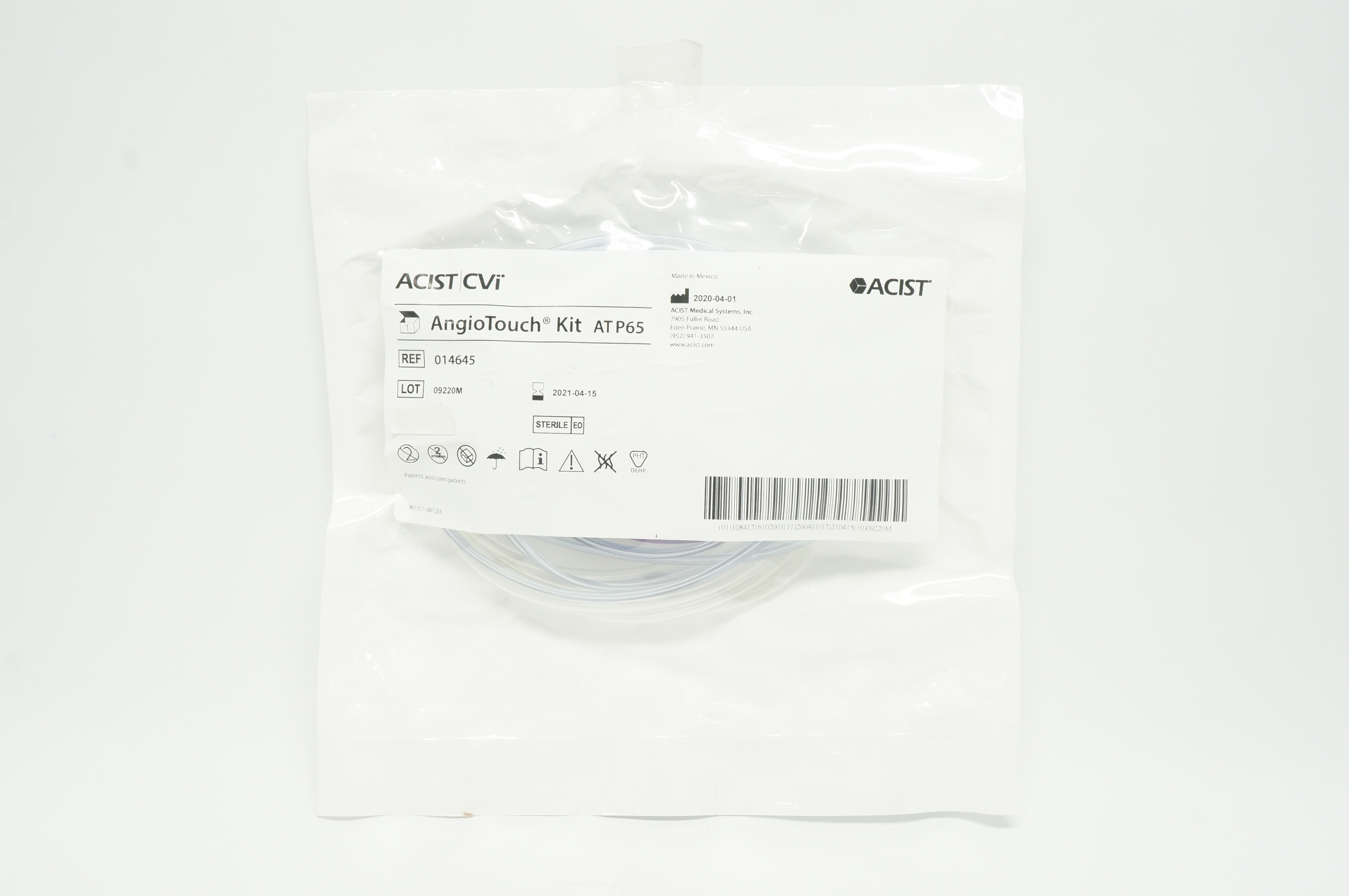 ACIST 014645 CVI AngioTouch Kit AT P65 (x)