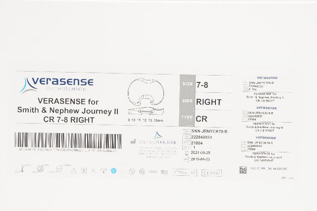 OrthoSensor SNN-JRNYCR78-R Verasense for Smith&Nephew Journey II CR 7-8 Right(x)