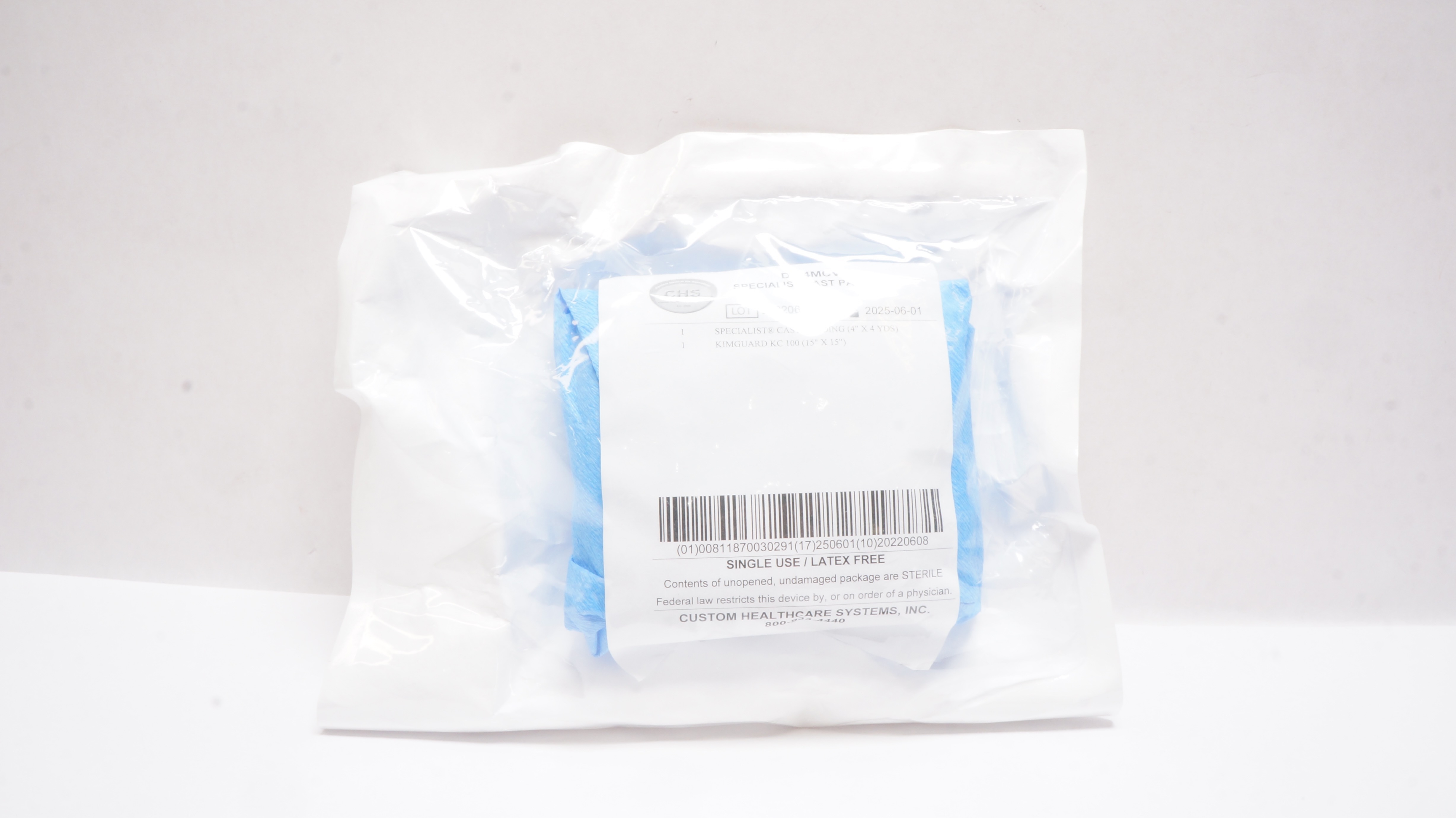 CHS D4-4MCV Specialist Cast Padding 4inch