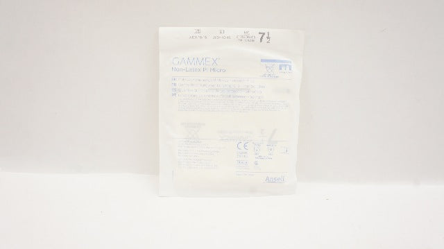 Ansell 20685975 Gammex PI Micro Surgical Gloves, Size 7.5