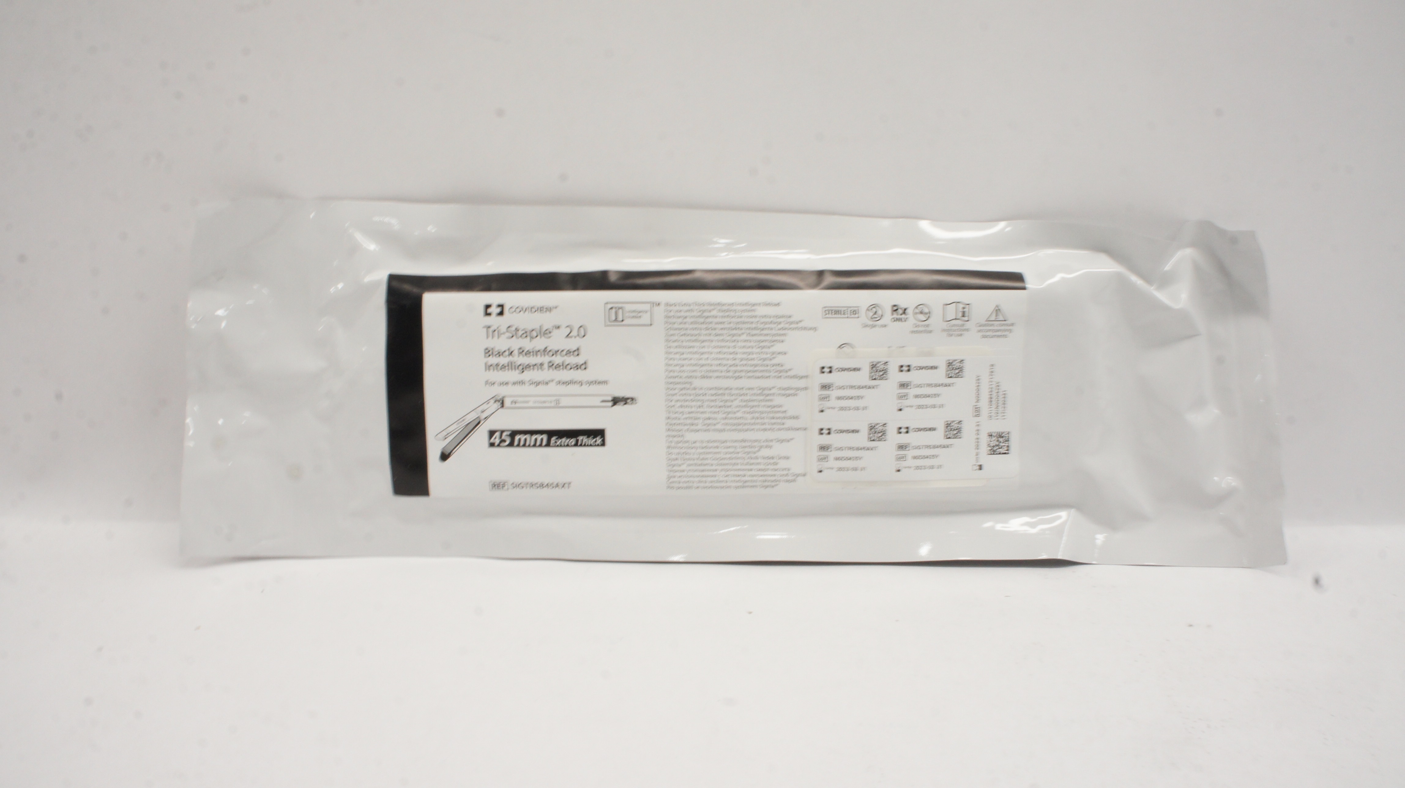 Covidien SIGTRSB45AXT Tri-Staple 2.0 Black Reinforced Intelligent Reload 45mm