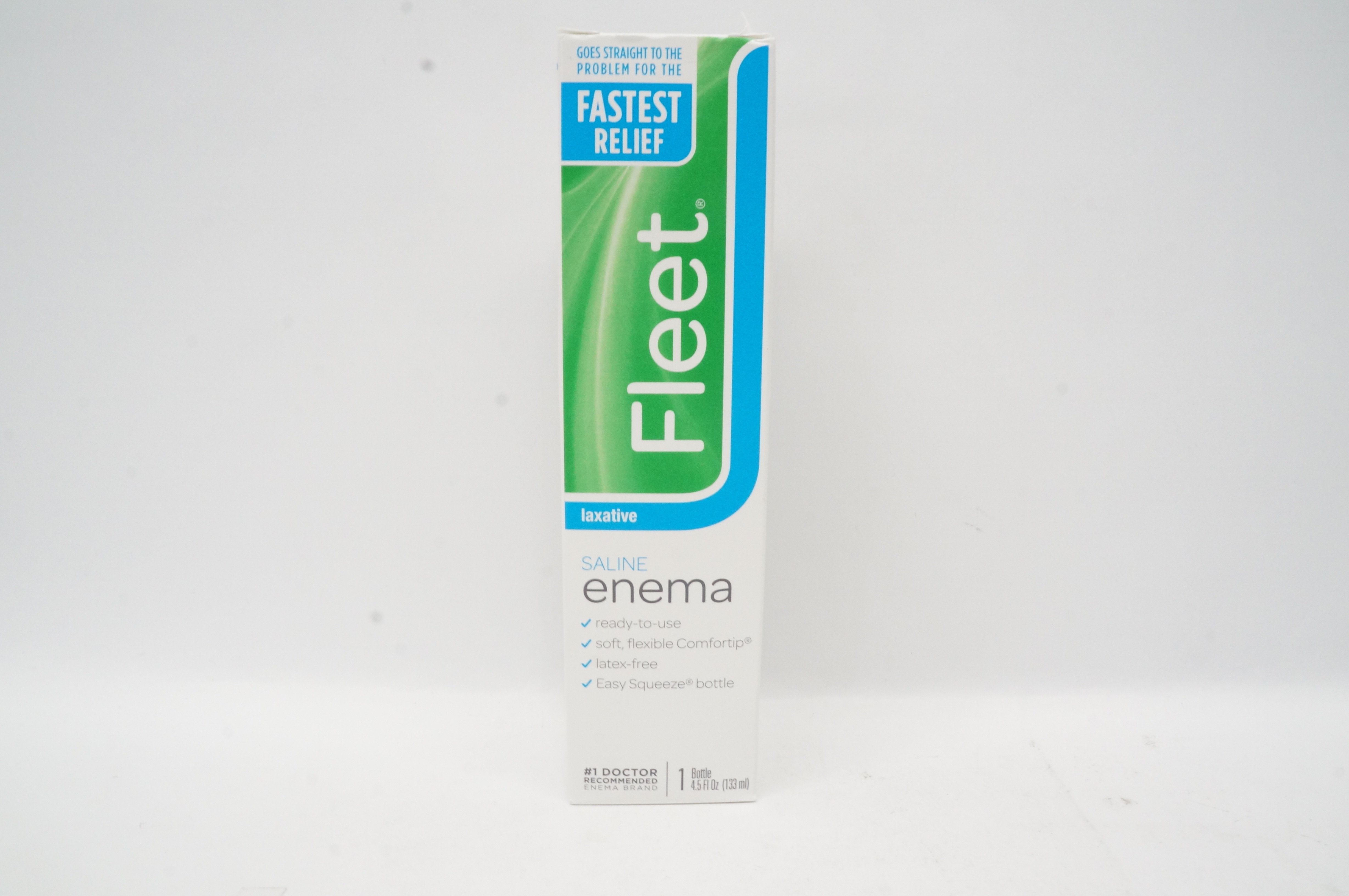 Fleet Laxative Saline Enema 1 Bottle 4.5 Fl Oz (x)