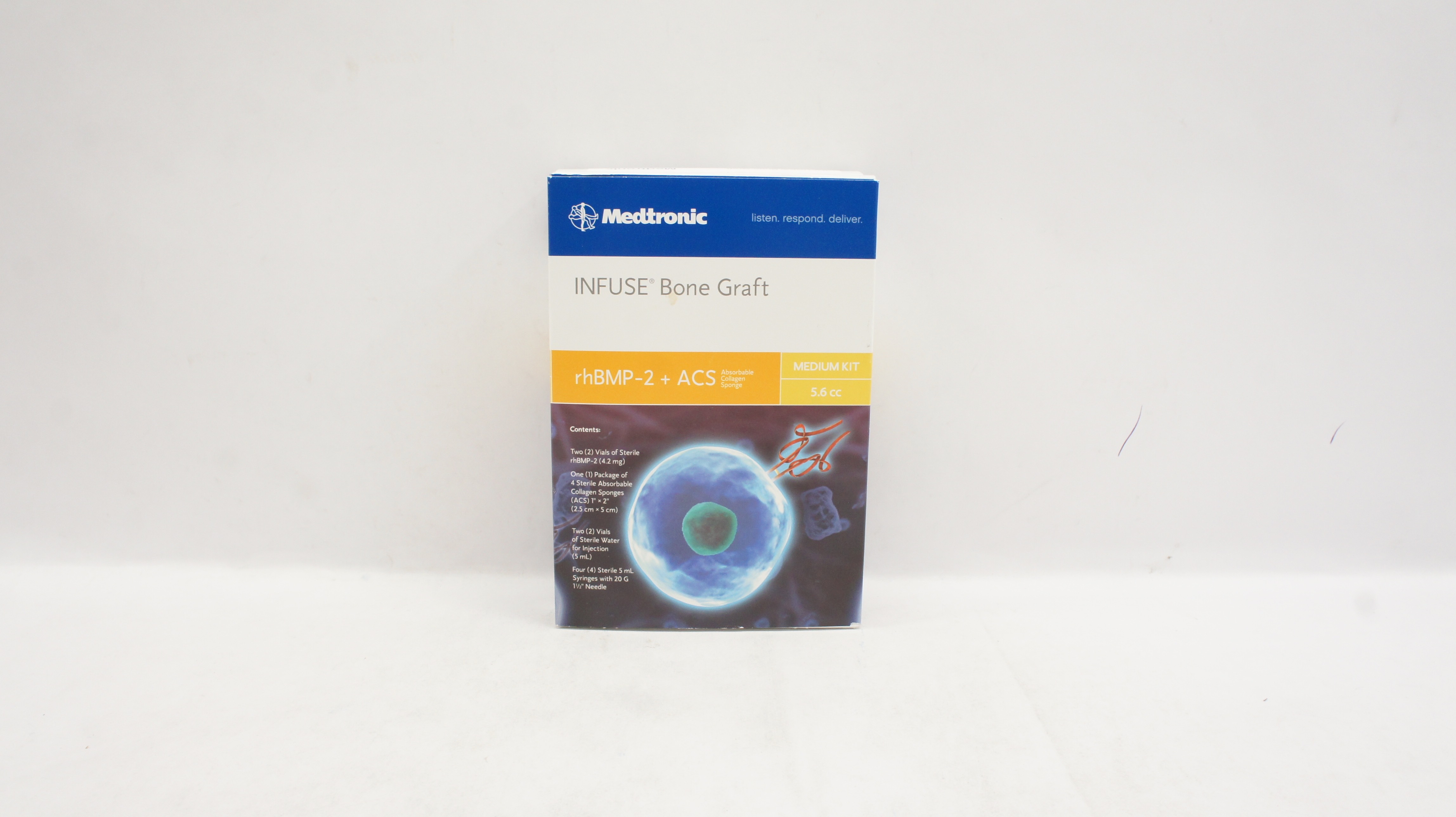 Medtronic 7510400 Infuse Bone Graft Medium Kit 5.6cc (x)