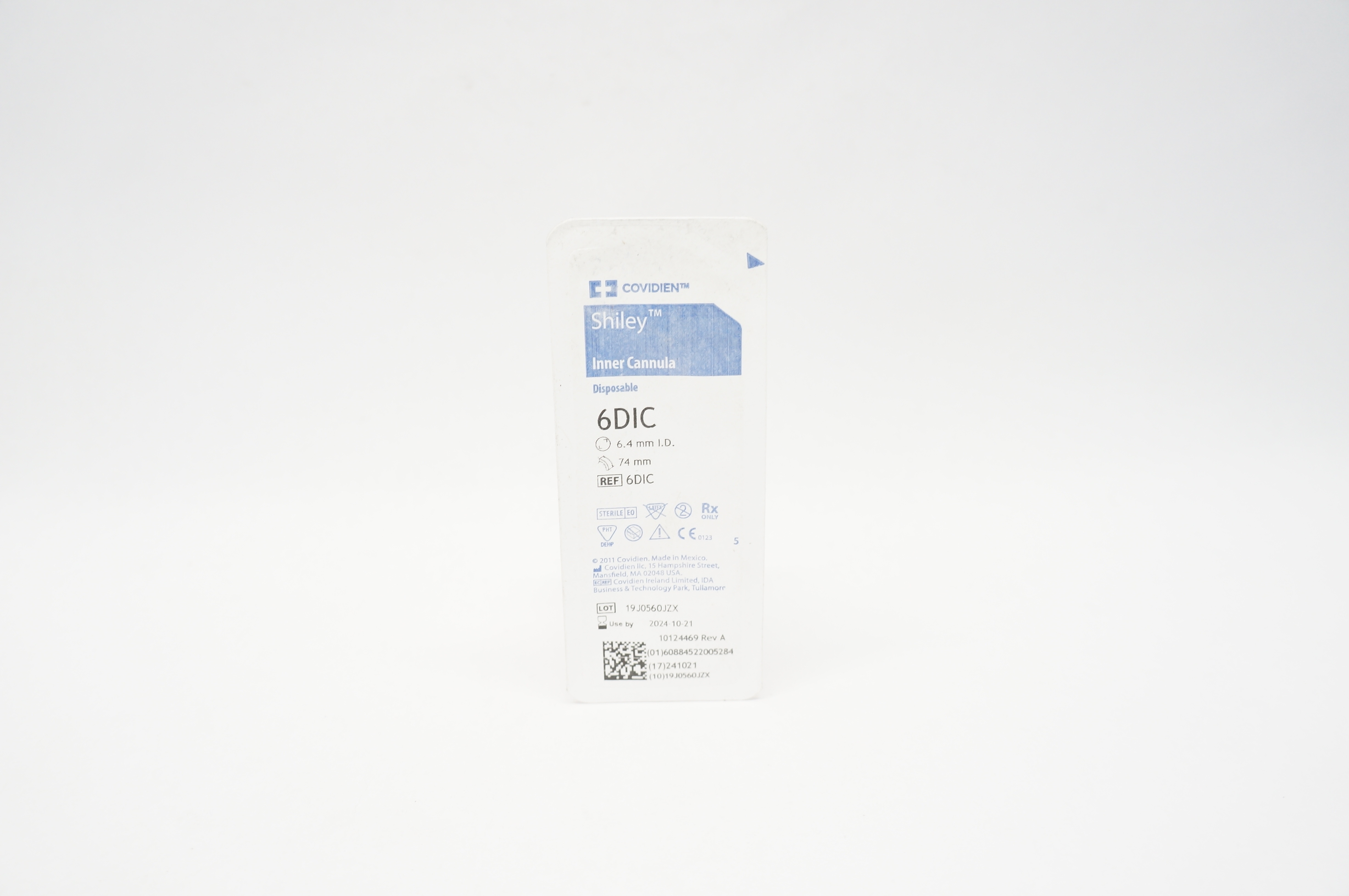 Covidien 6DIC Shiley Inner Cannula 6.4mm x 74mm