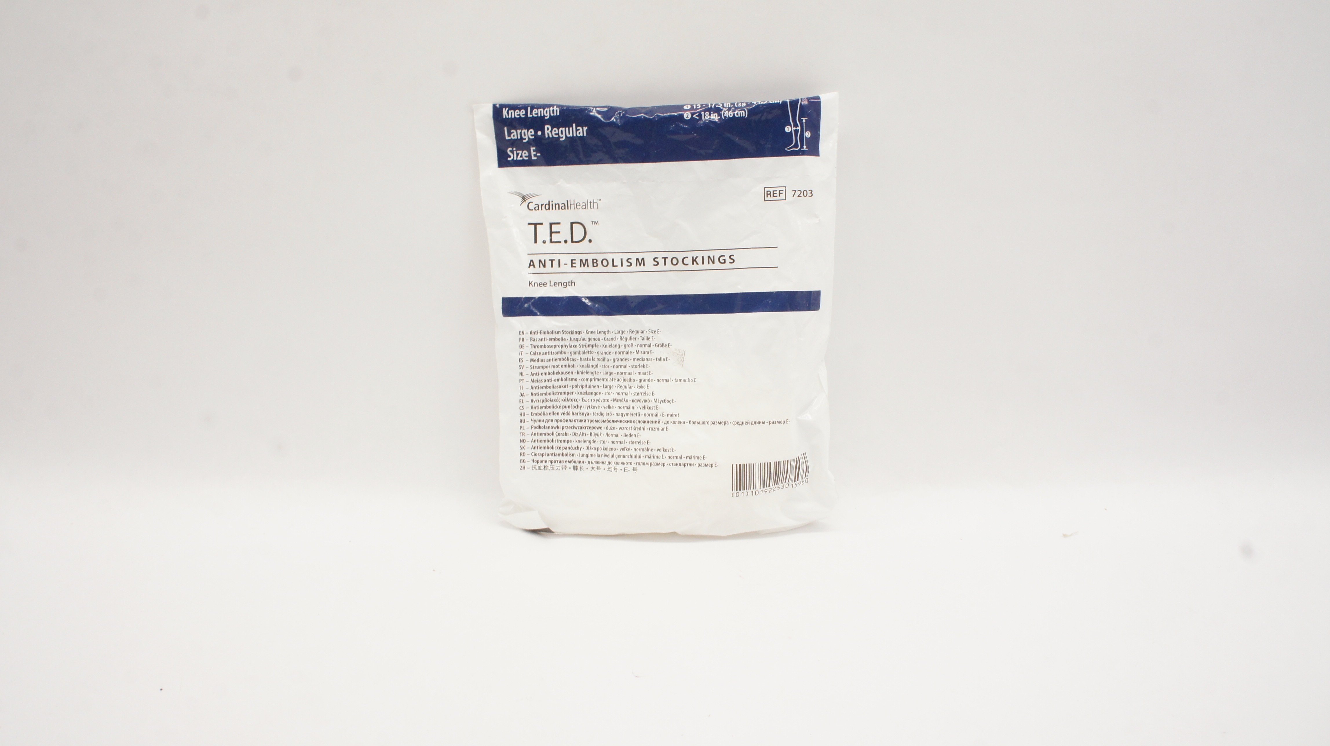 Cardinal Health 7203 T.E.D. Anti-Embolism Stockings Large Regular, Size E-