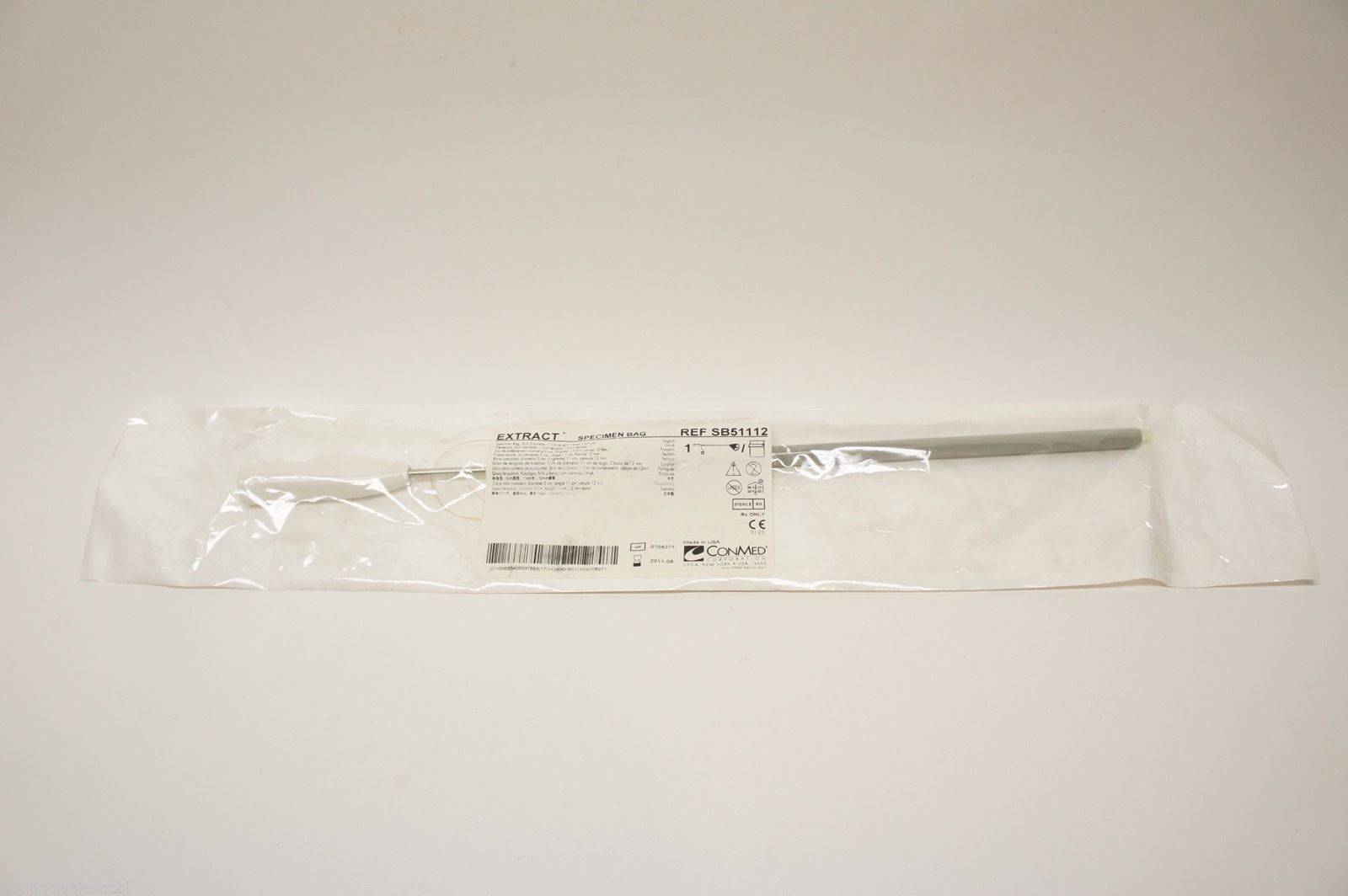 SB51112 ~ ConMed Specimen Bag Diameter 5cm Length 11cm Cnnula 12mm (x)