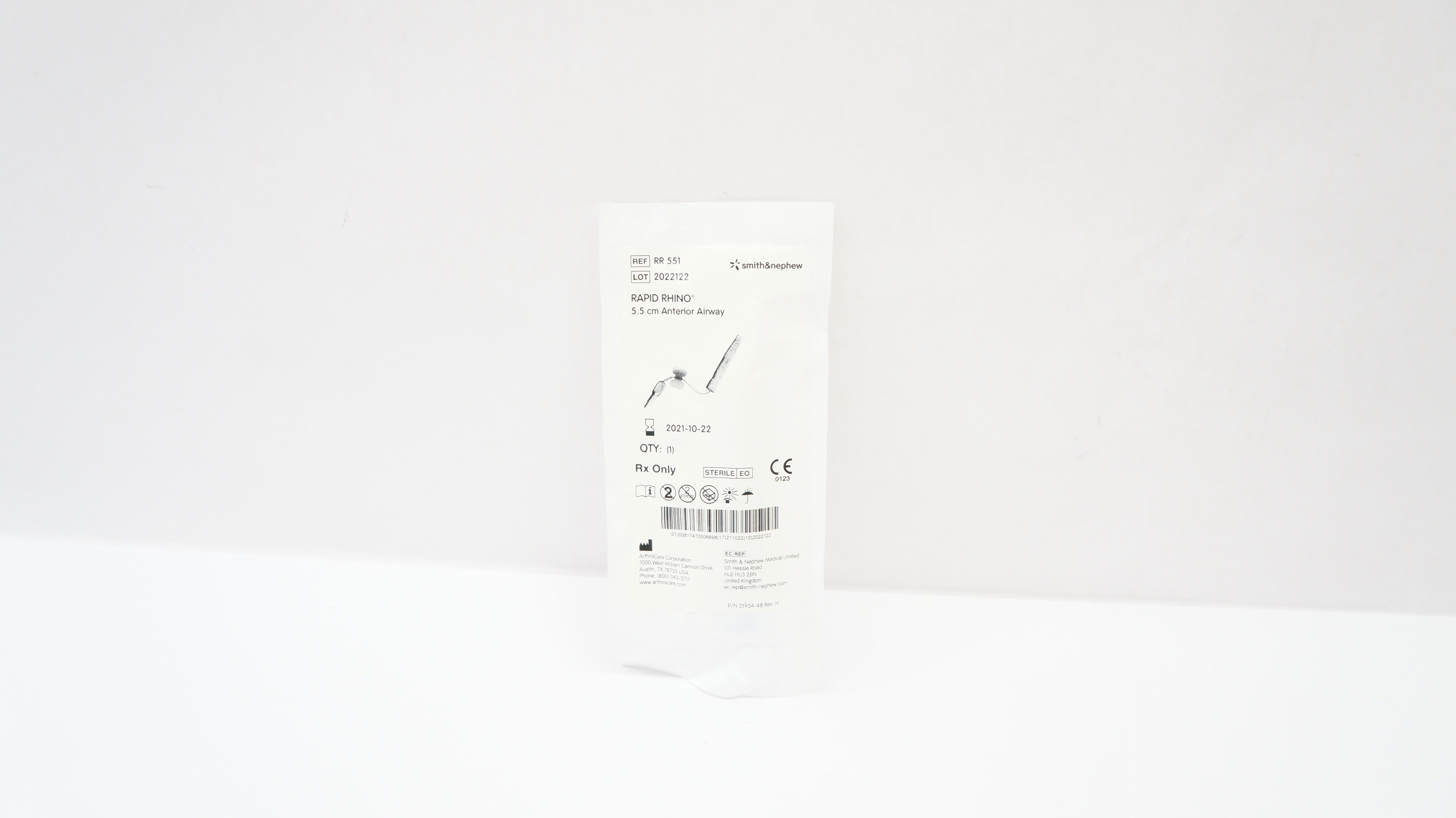 Smith Nephew RR551 Rapid Rhino Anterior Airway 5.5cm (x)
