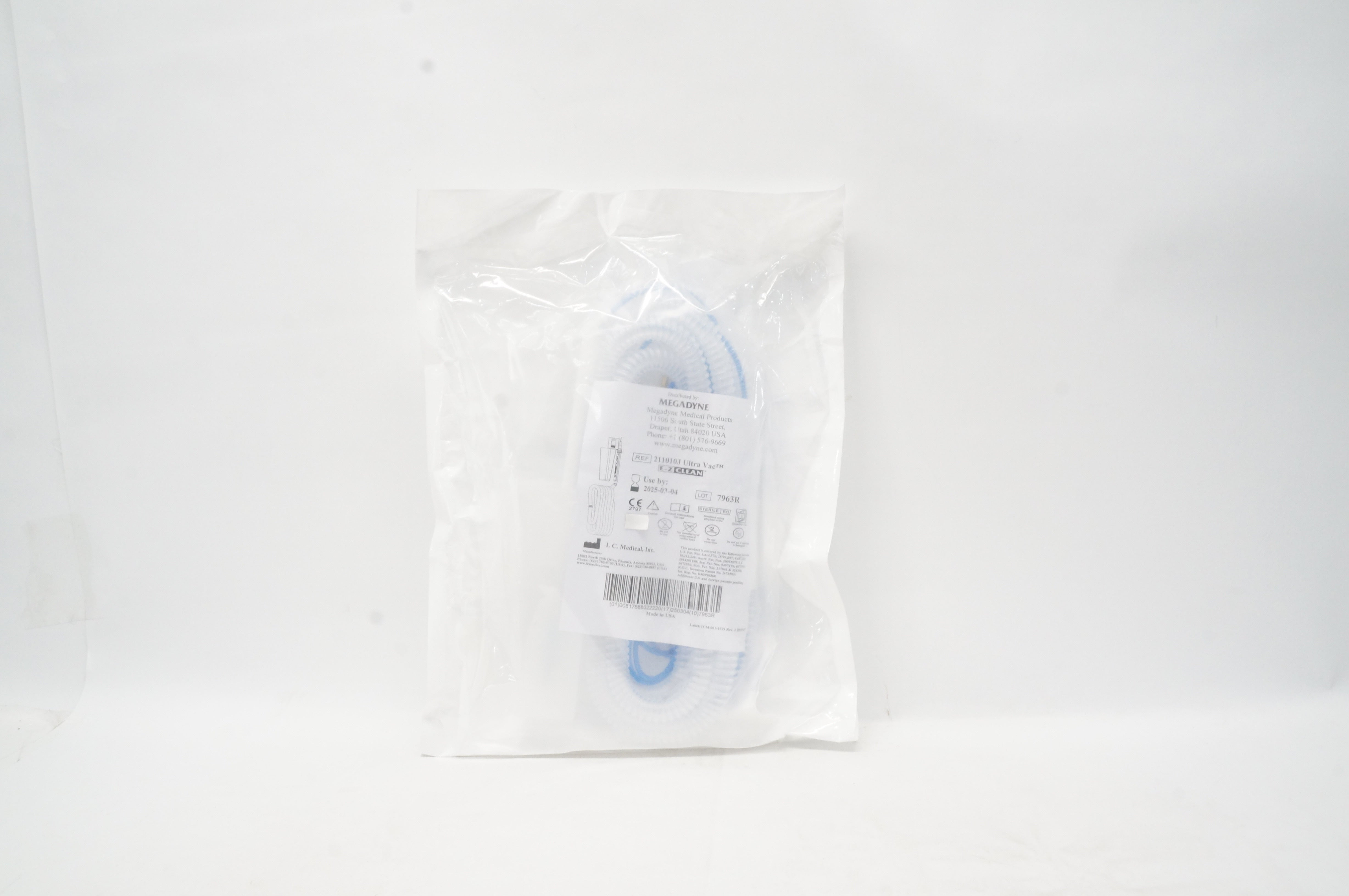 I.C.Medical 211010J Megadyne Ultra Vac  E-Z Clean