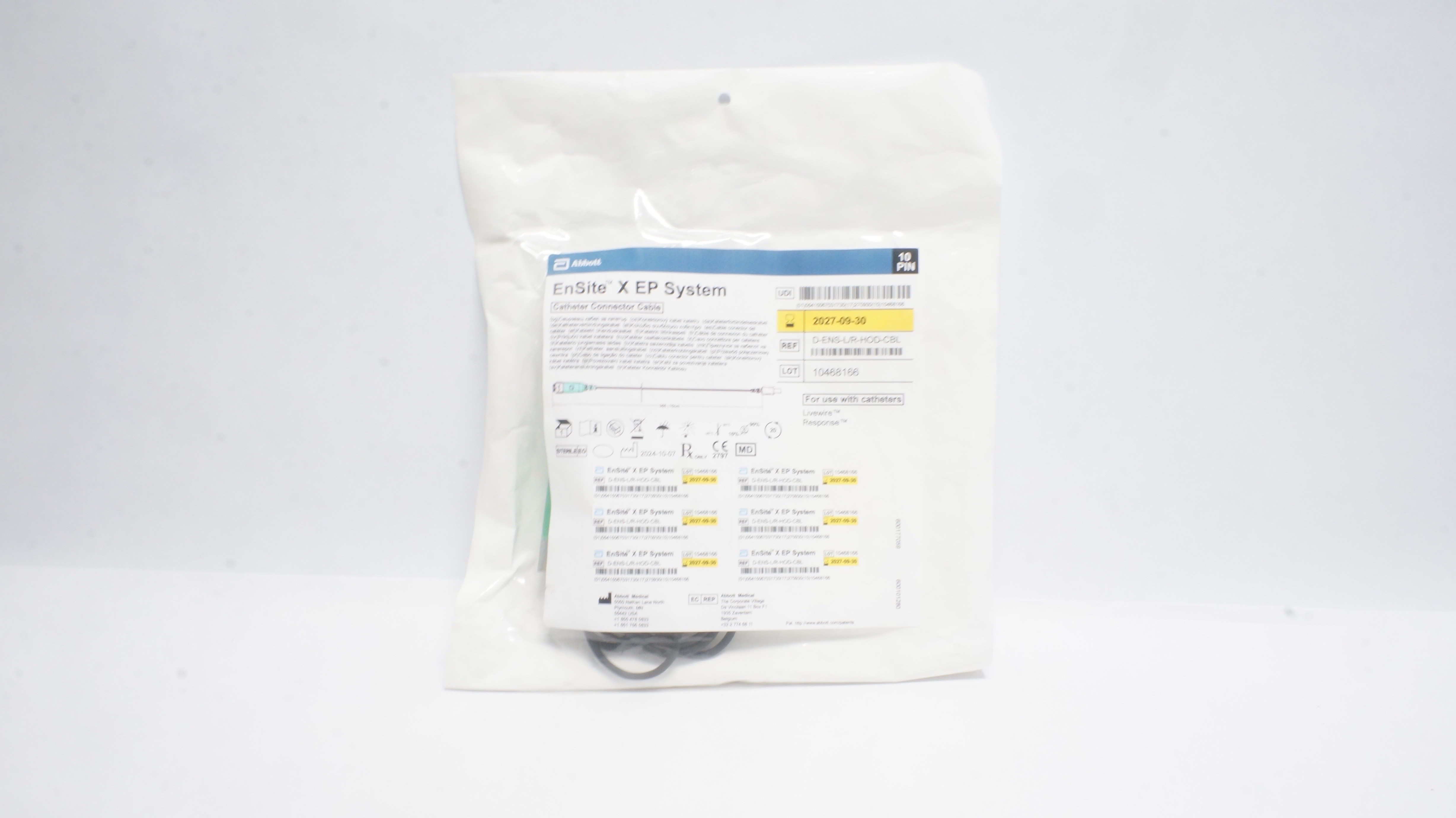 Abbott D-ENS-L/R-HOD-CBL EnSite X EP System Catheter Connector Cable