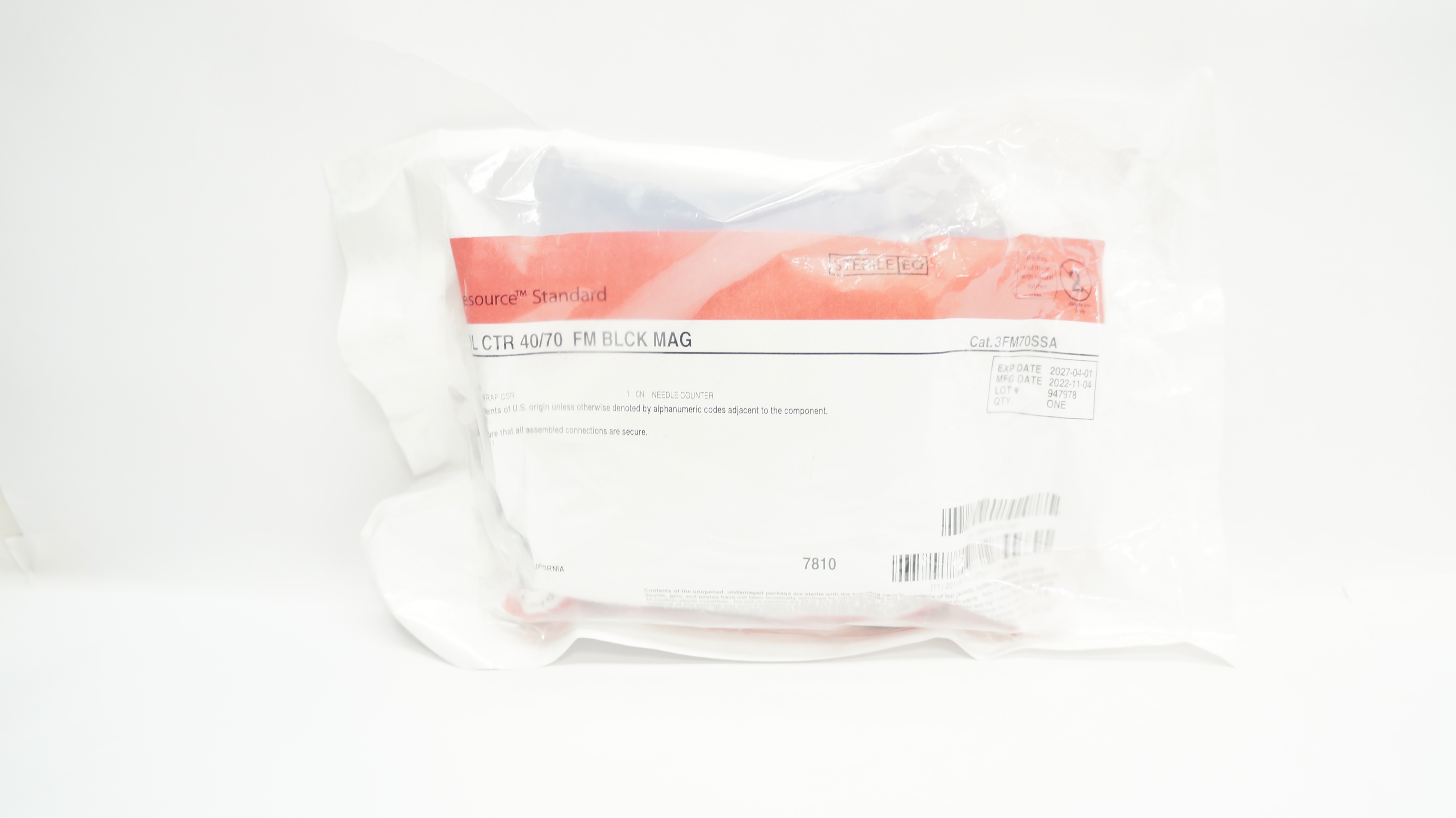 Cardinal Health 3FM70SSA Presourse Standard NDL CTR 40/70 FM BLCK MAG