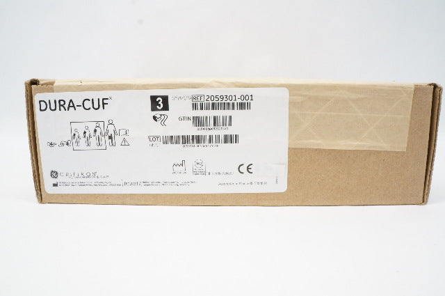 GE 2059301-001 Dura-Cuf Critikon Blood Pressure Cuffs - Box of 3