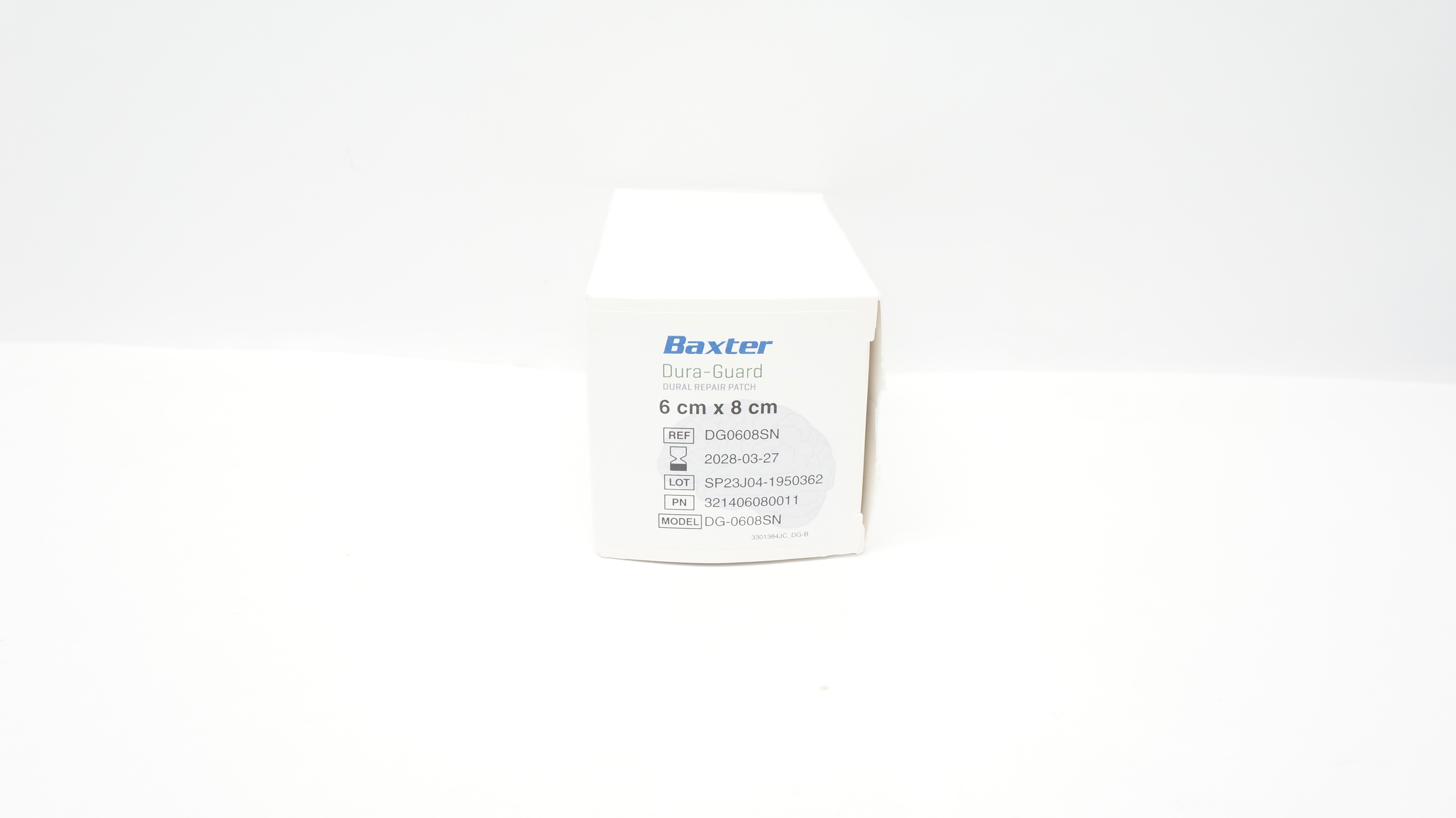 Baxter DG0608SN Dura-Guard Dural Repair Patch 6cm x 8cm