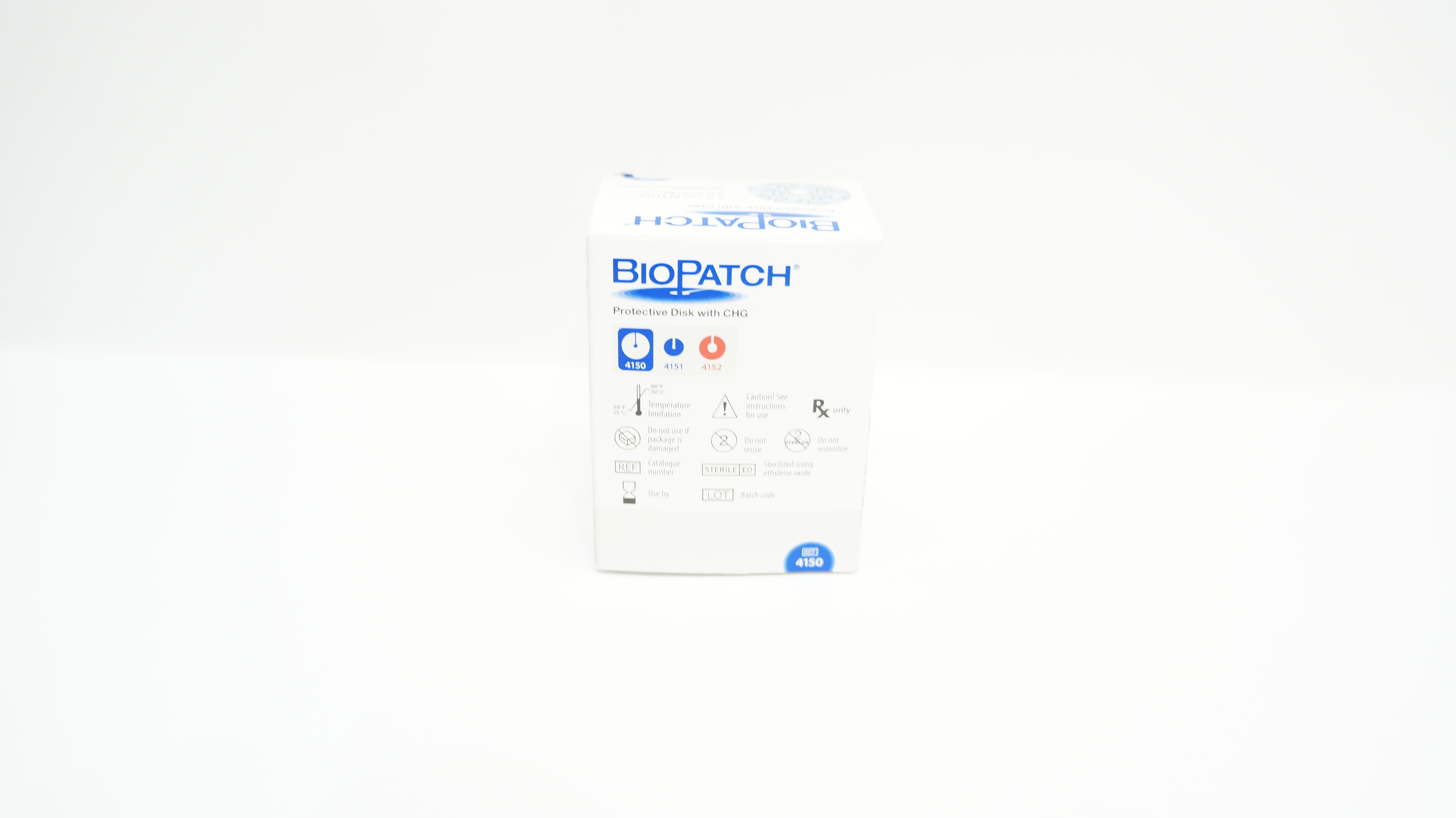 Ethicon 4150 BioPatch Protective Disk with CHG 1 inch x 4.0mm - Box of 10