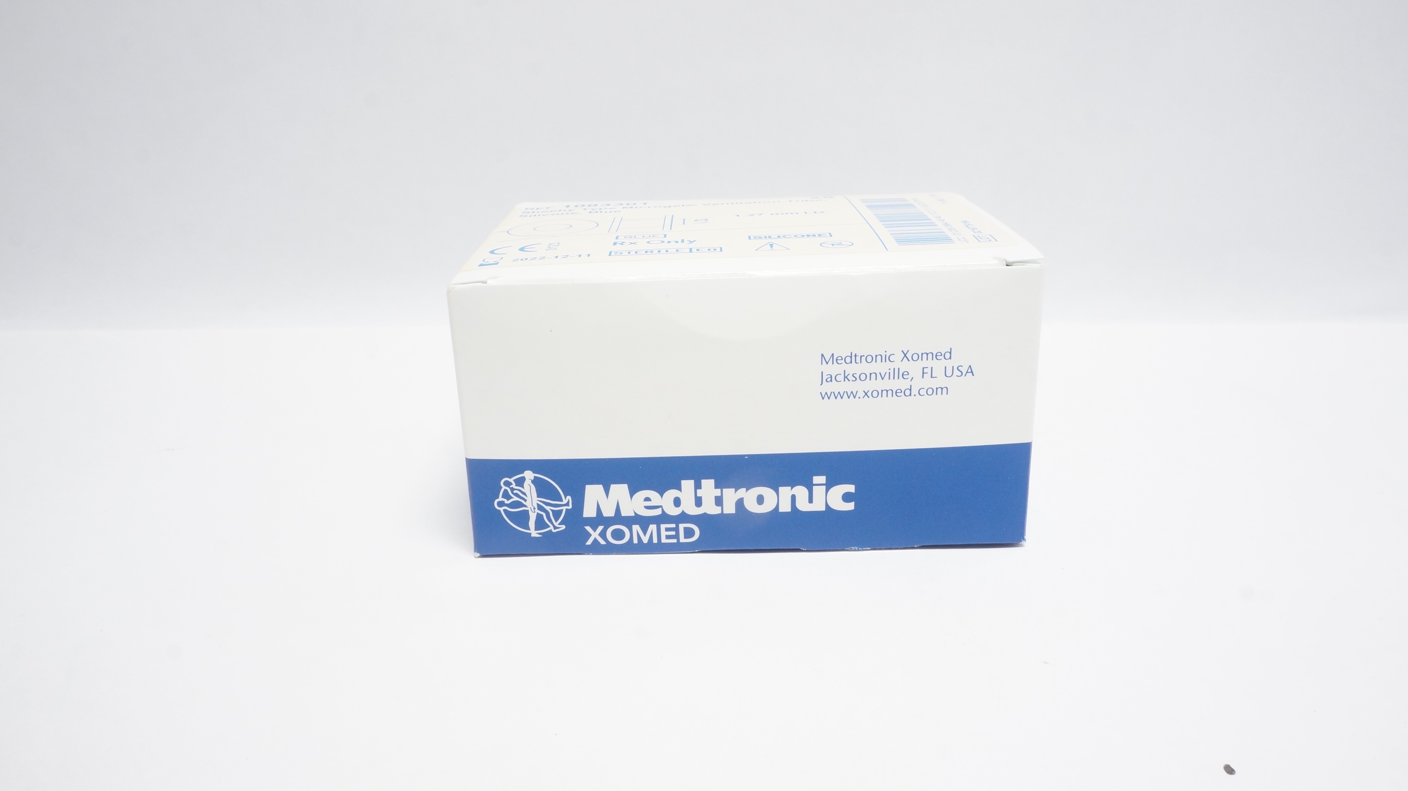 Medtronic 1083301 Sheehy-Type Microgel  Ventilation Tube, Silicone (x)Box of 5