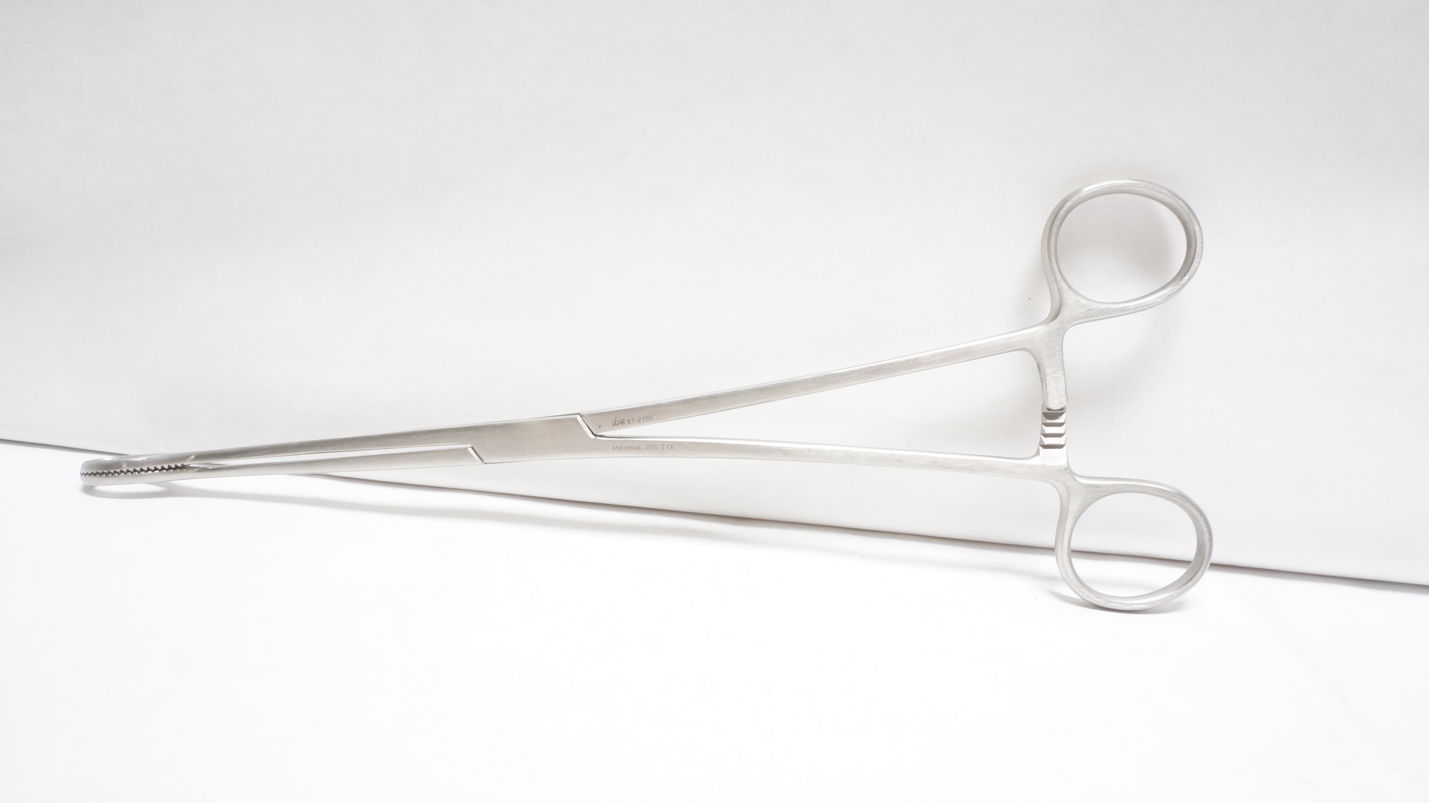 Sklar 87-2195 Foerster Sponge Forceps, Straight, Stainless Steel