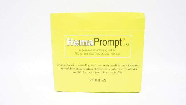 Hema Prompt 9007799 Screening Test for Fecal&Gastric Occult Blood (x) -Box of 31