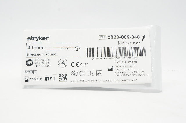 Stryker 5820-009-040 Precision Round 4.0mm (x)