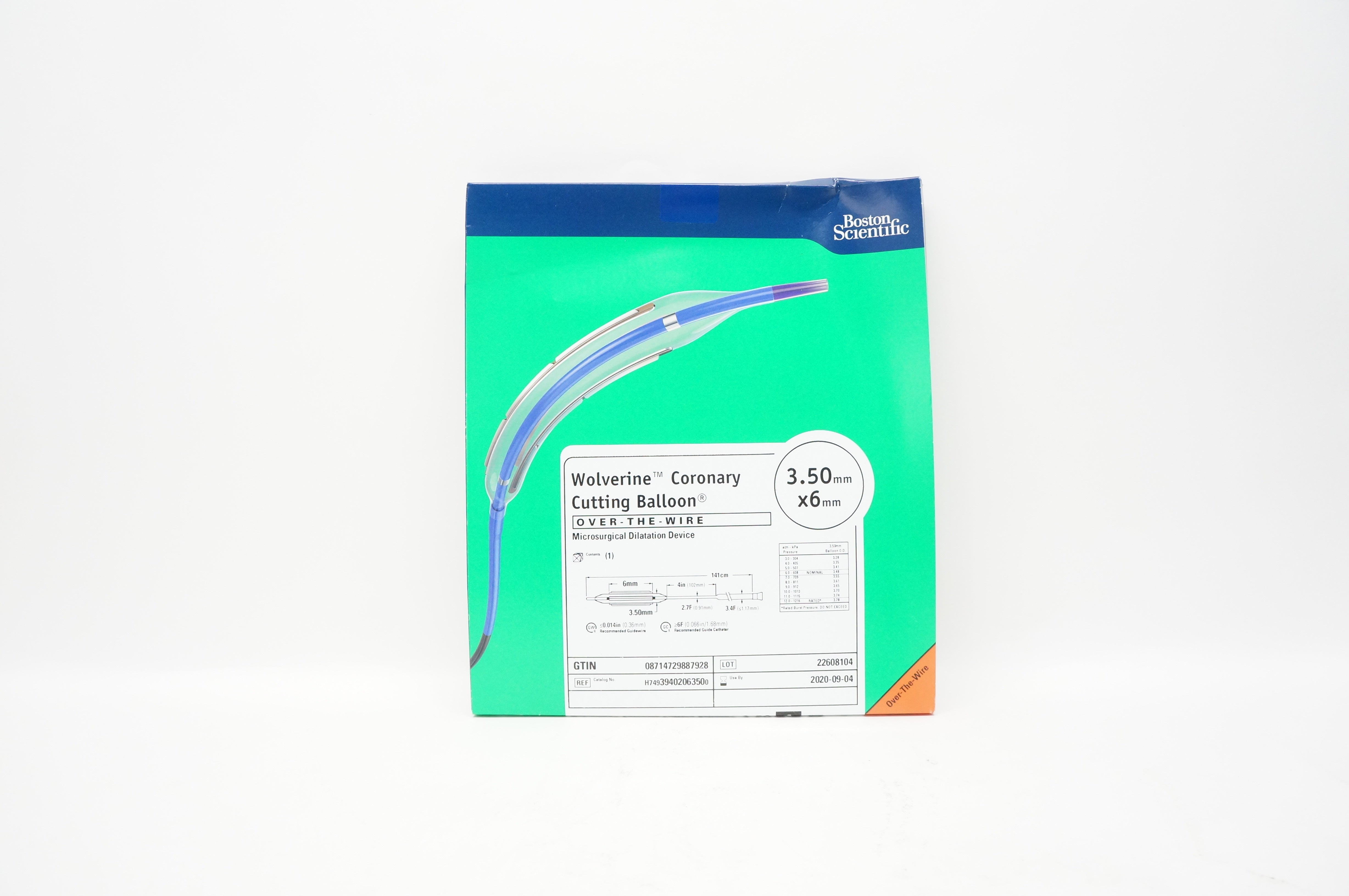 Boston Scientific H74939402063500 Wolverine Dilatation Device 3.50mm x 6mm (x)