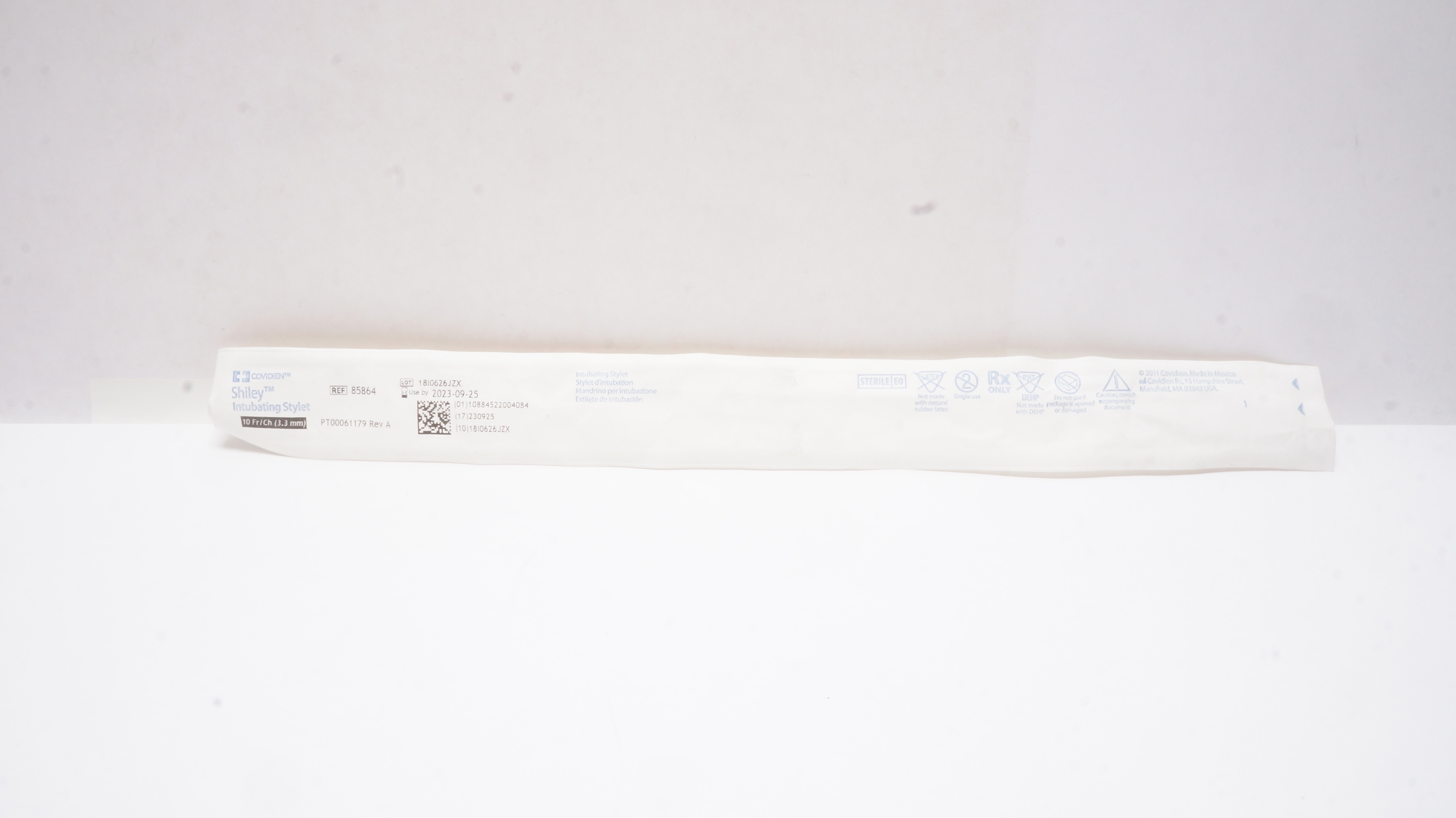 Covidien 85864 Shiley Intubating Stylet 10Fr/Ch