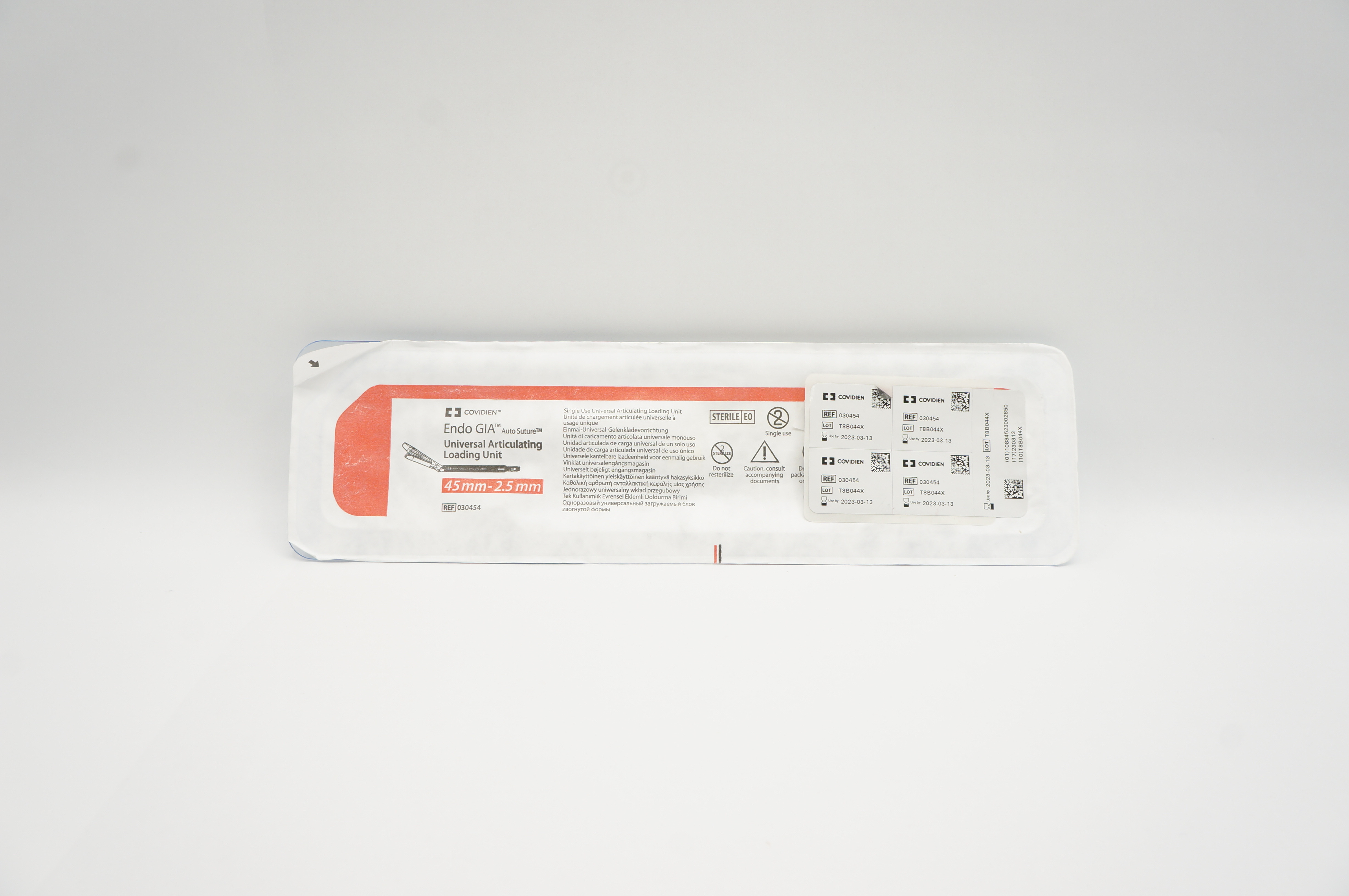 Covidien 030454 Endo GIA AutoSuture Universal Articulating Loading Unit 45-2.5mm