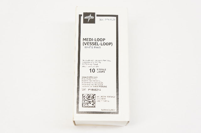 Medline DYNJVL03 MEDI-LOOP Vessel-Loop White, Maxi - Box of 10