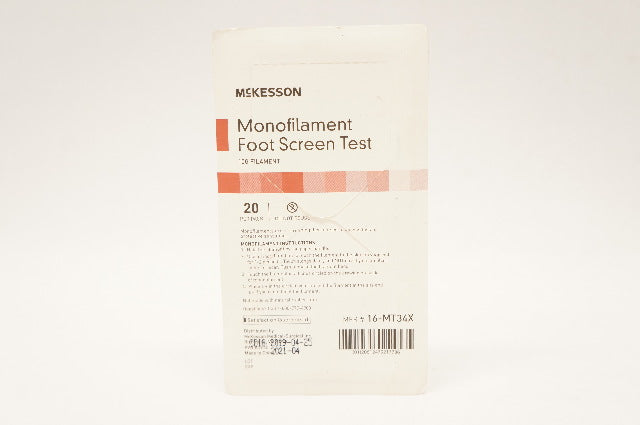 McKesson 16-MT34X Monofilament Foot Screen Test 10 g filament (x) - 20 per pack