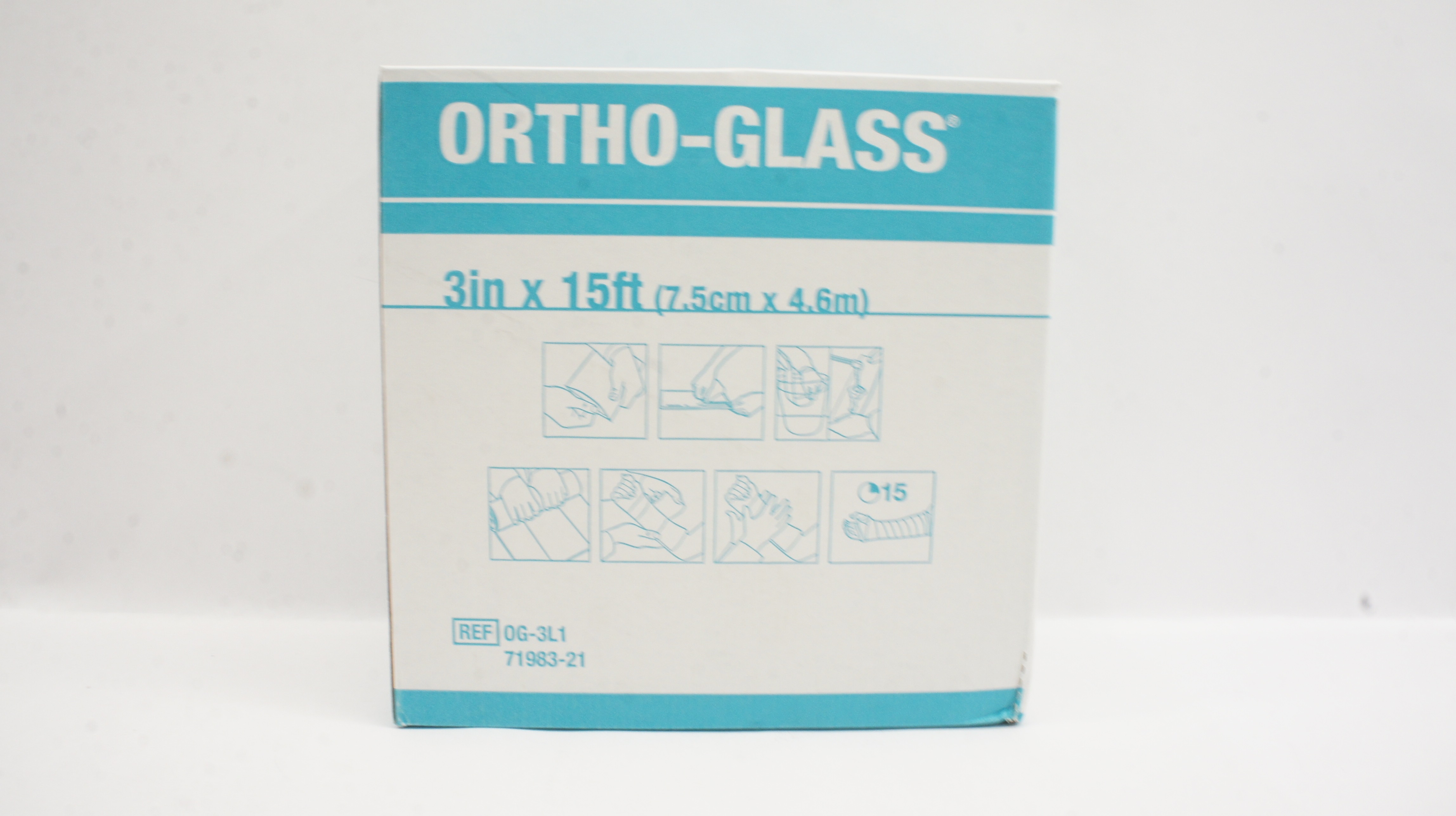BSN Medical OG-3L1 Ortho-Glass Synthetic Splint System 3inch x 15ft