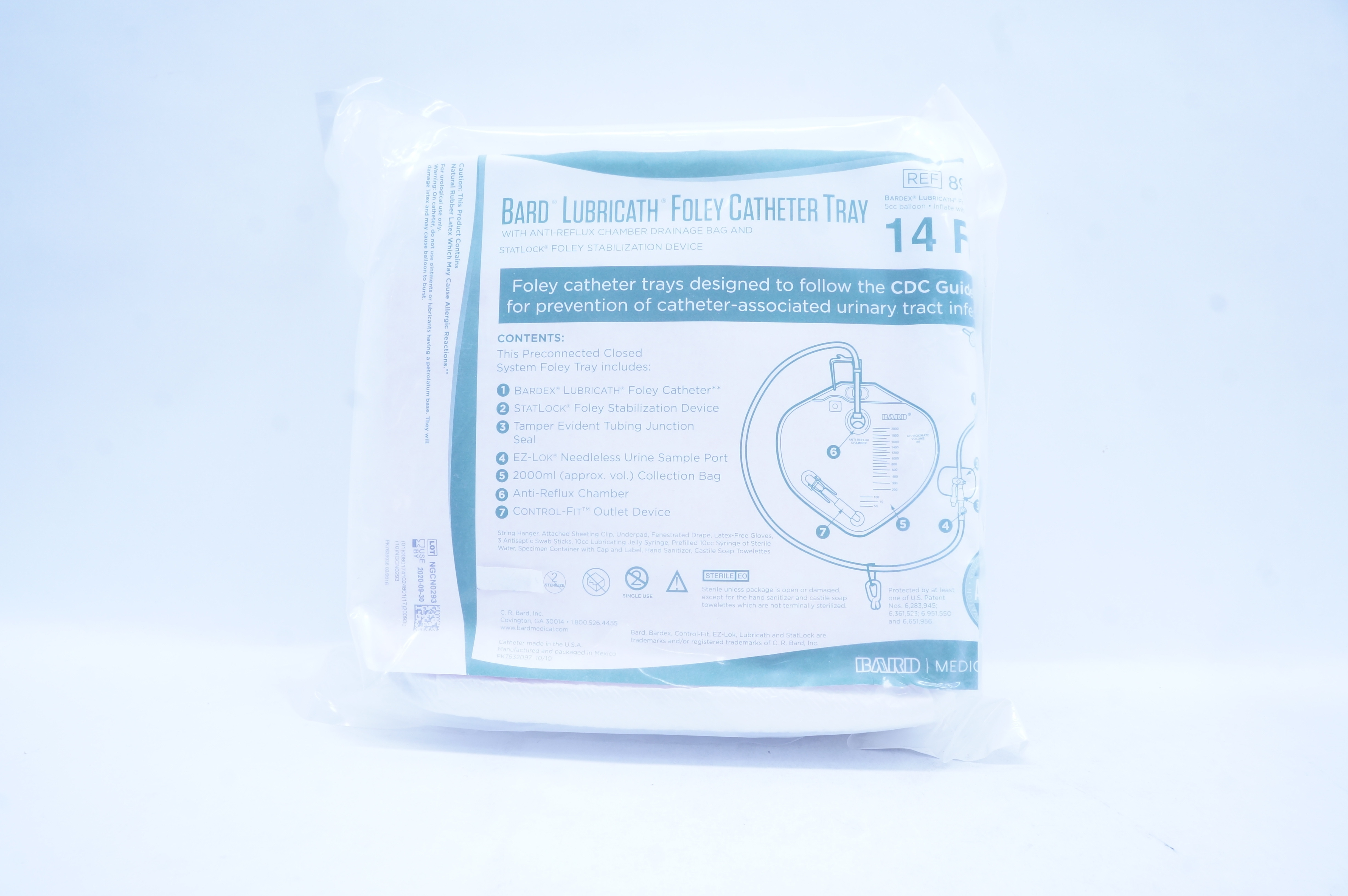 Bard 899914 Lubricath Foley Cath. Tray 14Fr (x)