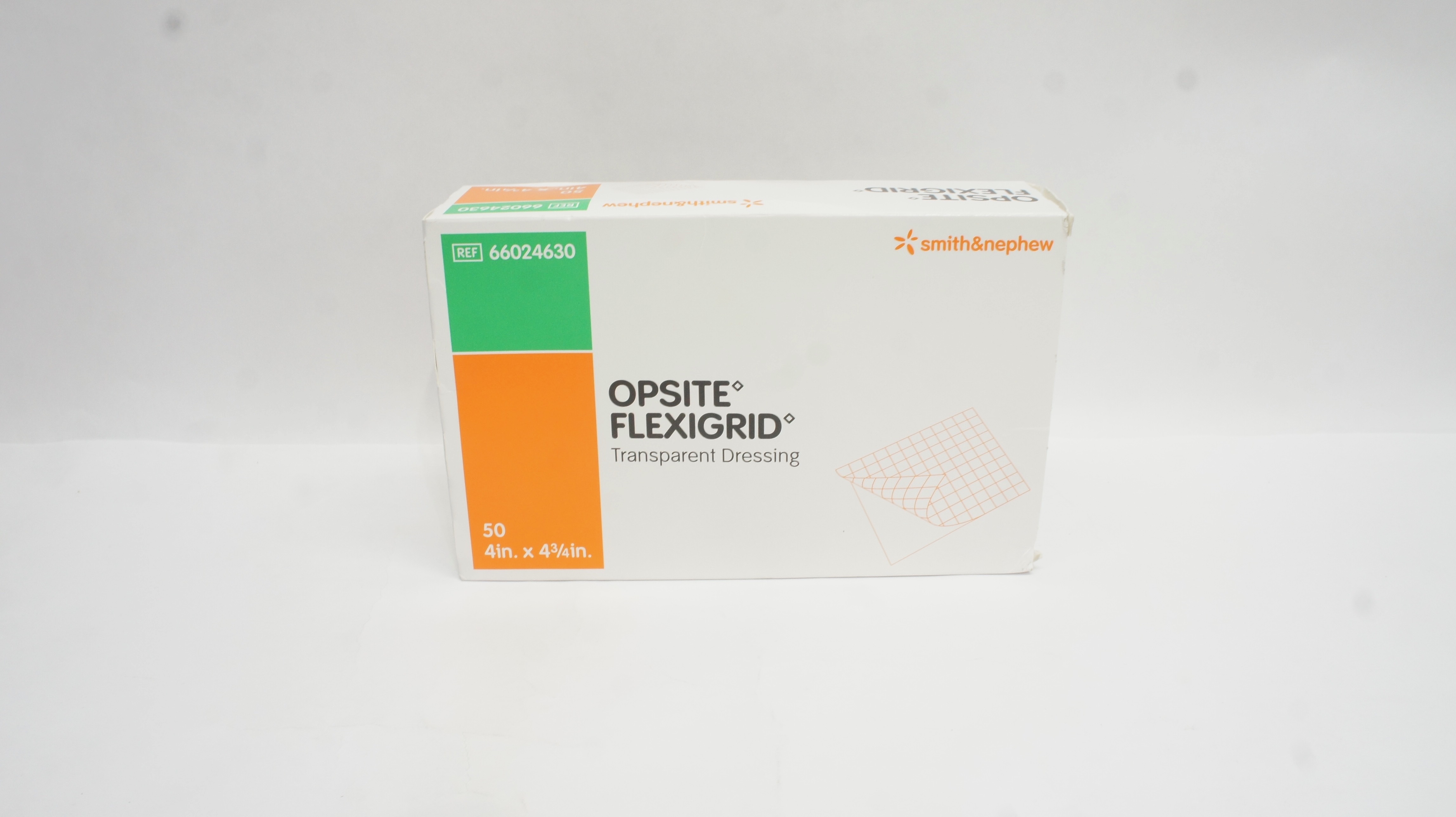 Smith&Nephew 66024630 Opsite Flexigrid Transparent Dressing 4x4-3/4inch-Box of 50