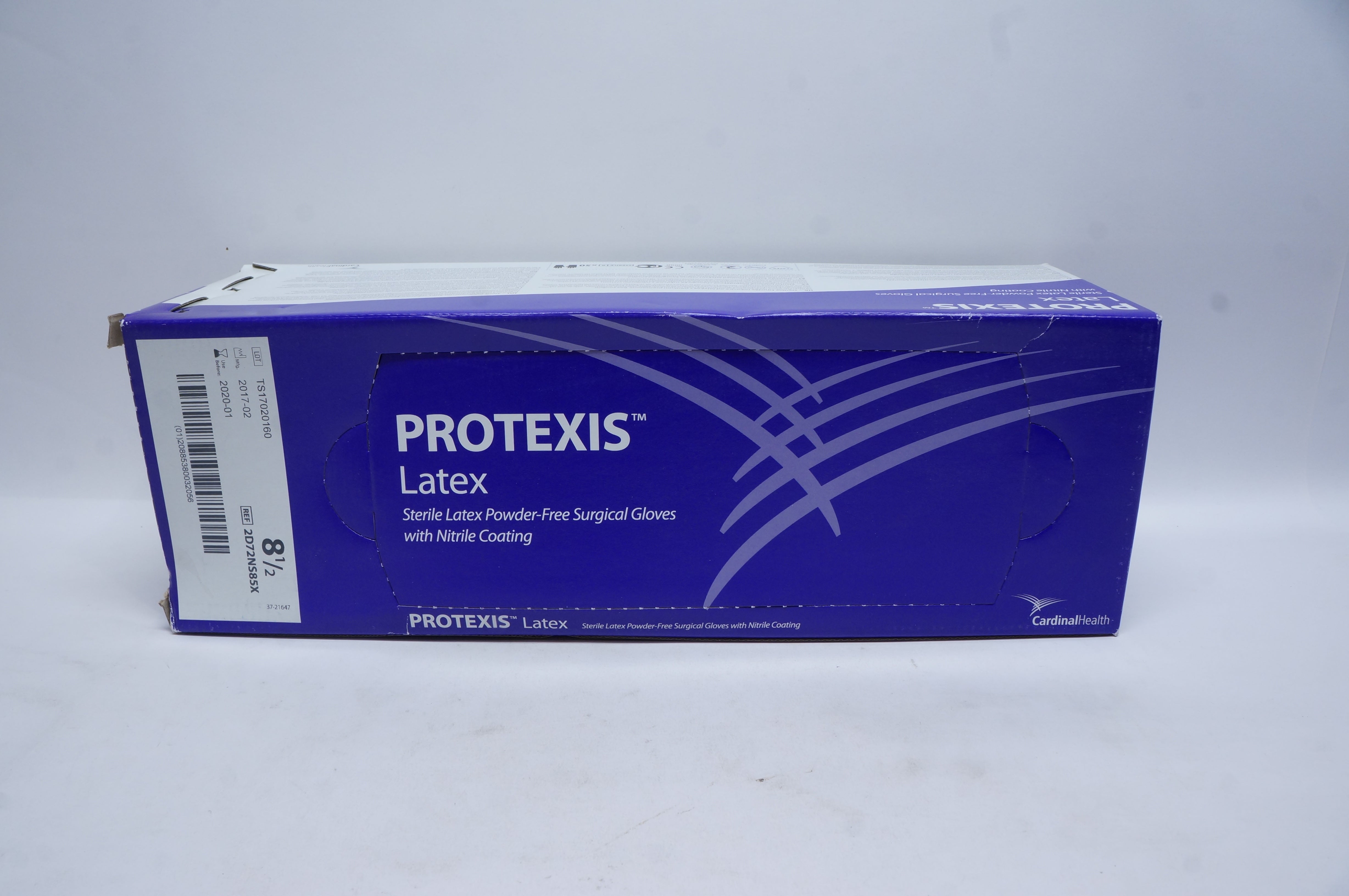 Cardinal Health 2D72NS85X PROTEXIS Latex Sterile Gloves 8-1/2 (x) - Box of 50