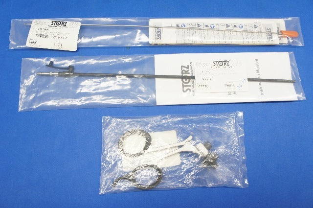 Karl Storz 33361MF Click Line MANHES Grasping Forceps, Size 5 mm, Length 36 cm