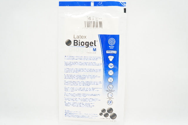 Molnlycke HealthCare 30560 Biogel M Surgical Gloves, Size 6 (x)