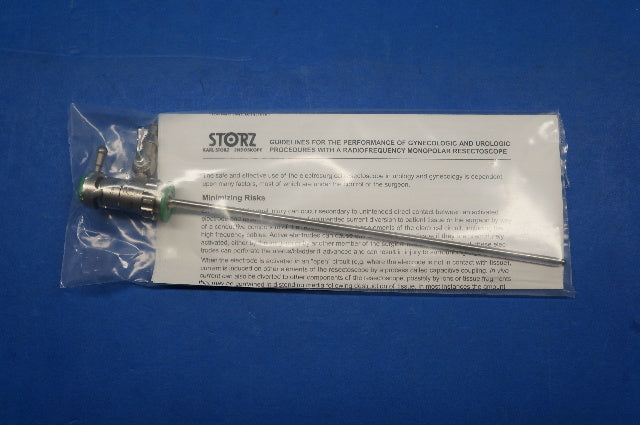 Karl Storz 27046UK 15.5Fr. Rotat Urethrotme Sheath W/ Luer-LK Stopcock