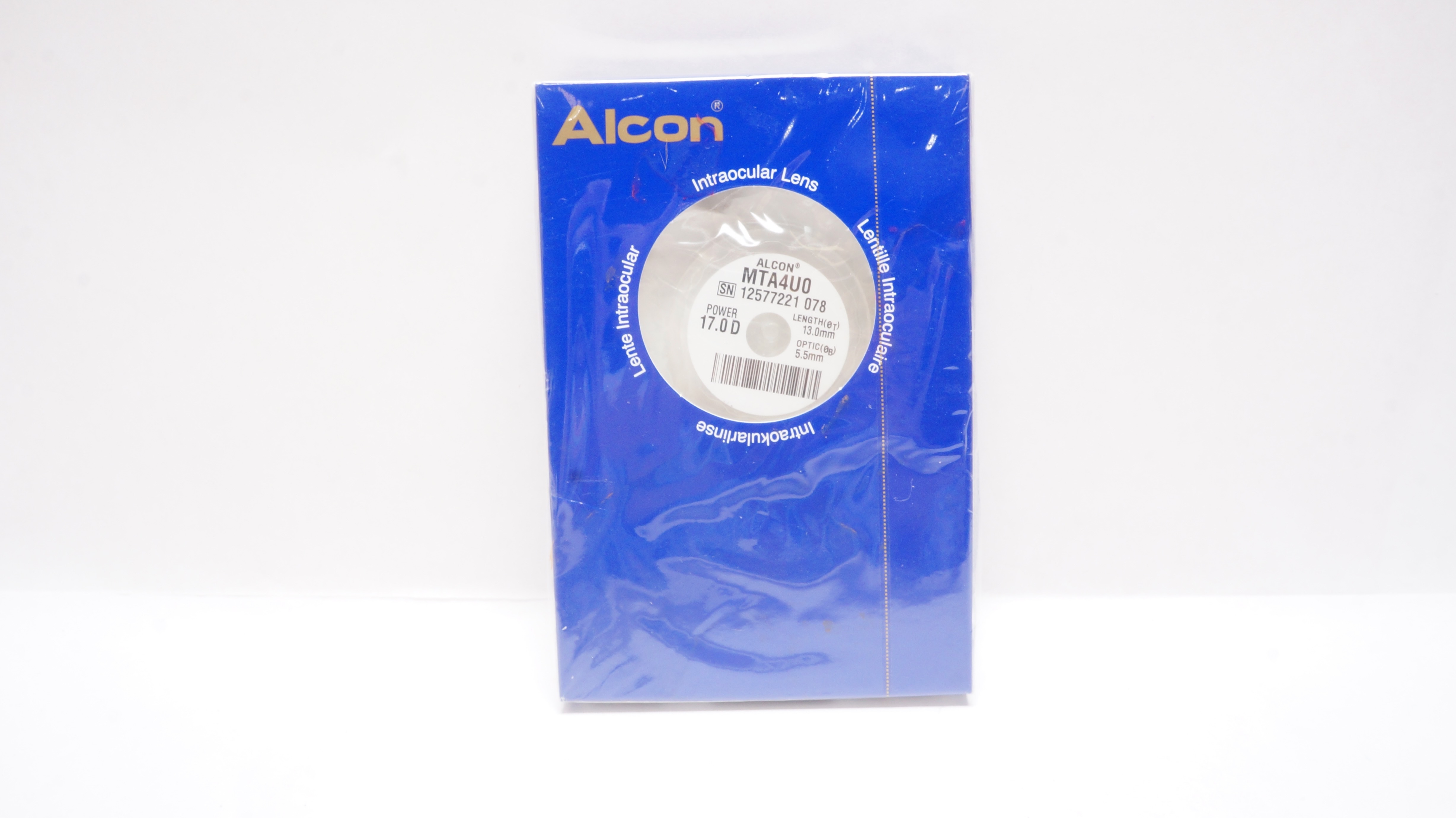 Alcon MTA4UO Intraocular Lens 17.0D, 13.0 x 5.5mm (x)