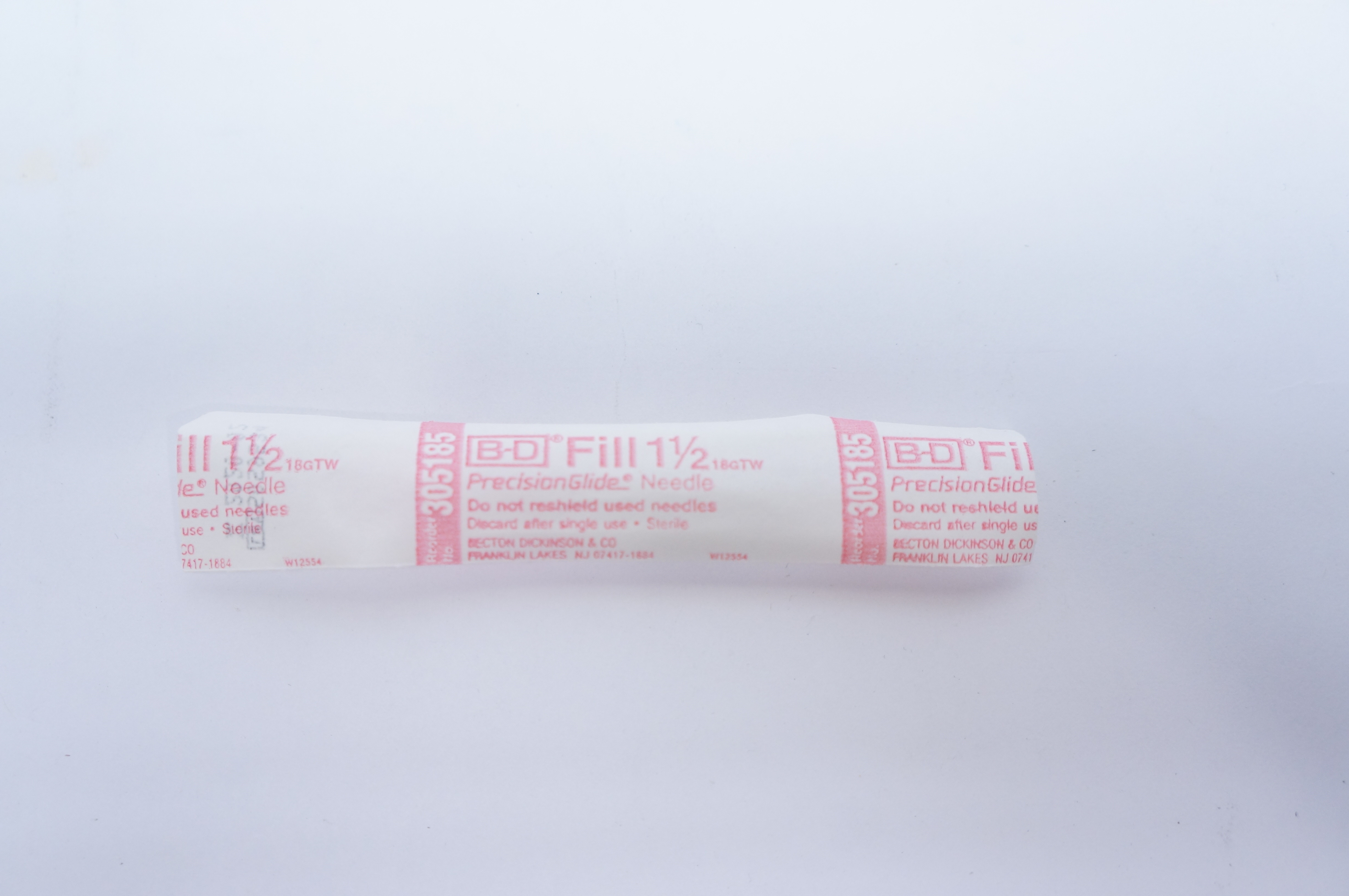 BD 305185 PrecisionGlide Hypodermic Ndles 18G x 1-1/2inch (x)