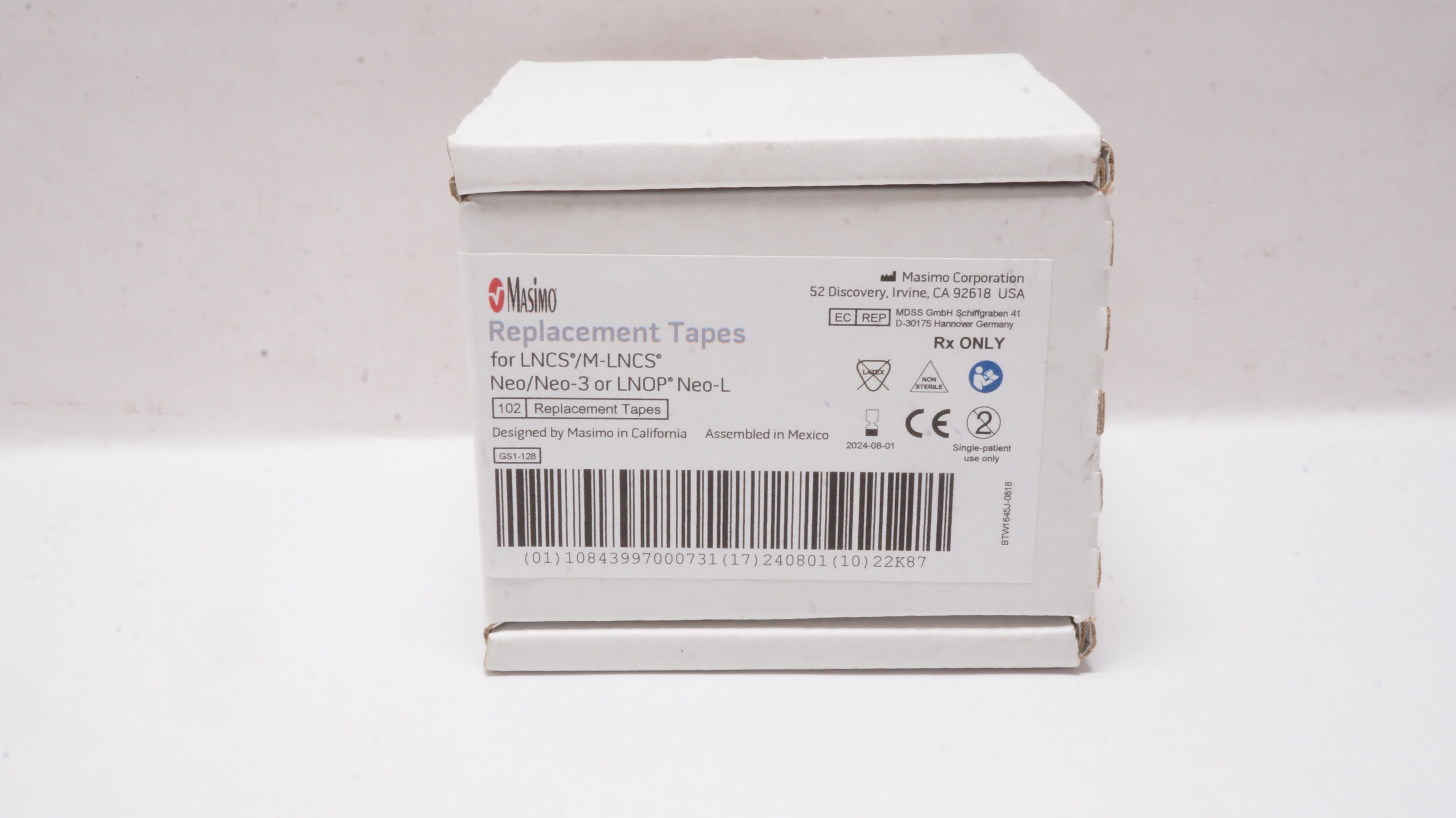 Masimo 2308 Replacement Tapes - Box of 102