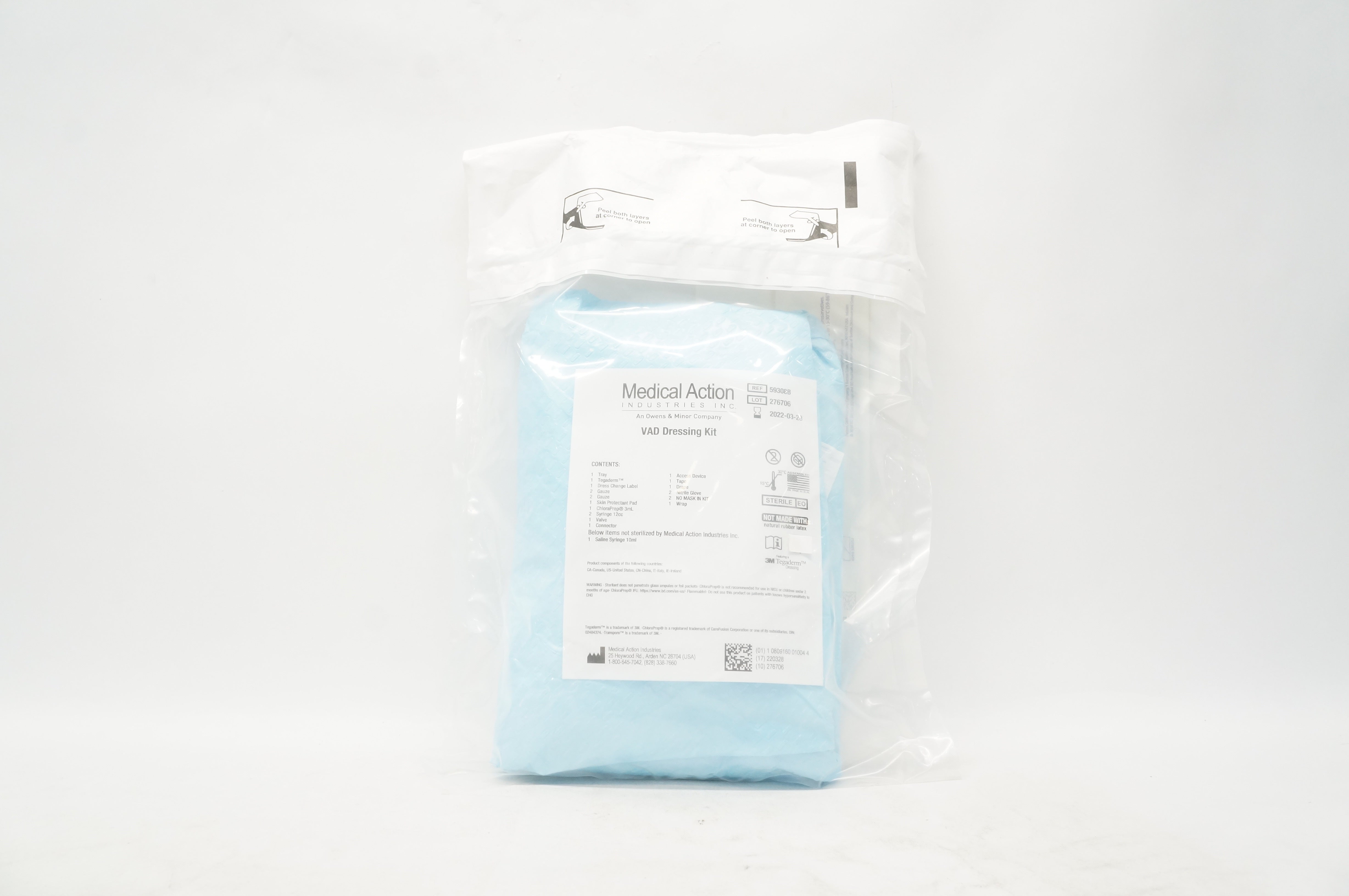 3M Tegaderm 59308B Medical Action VAD Dressing Kit