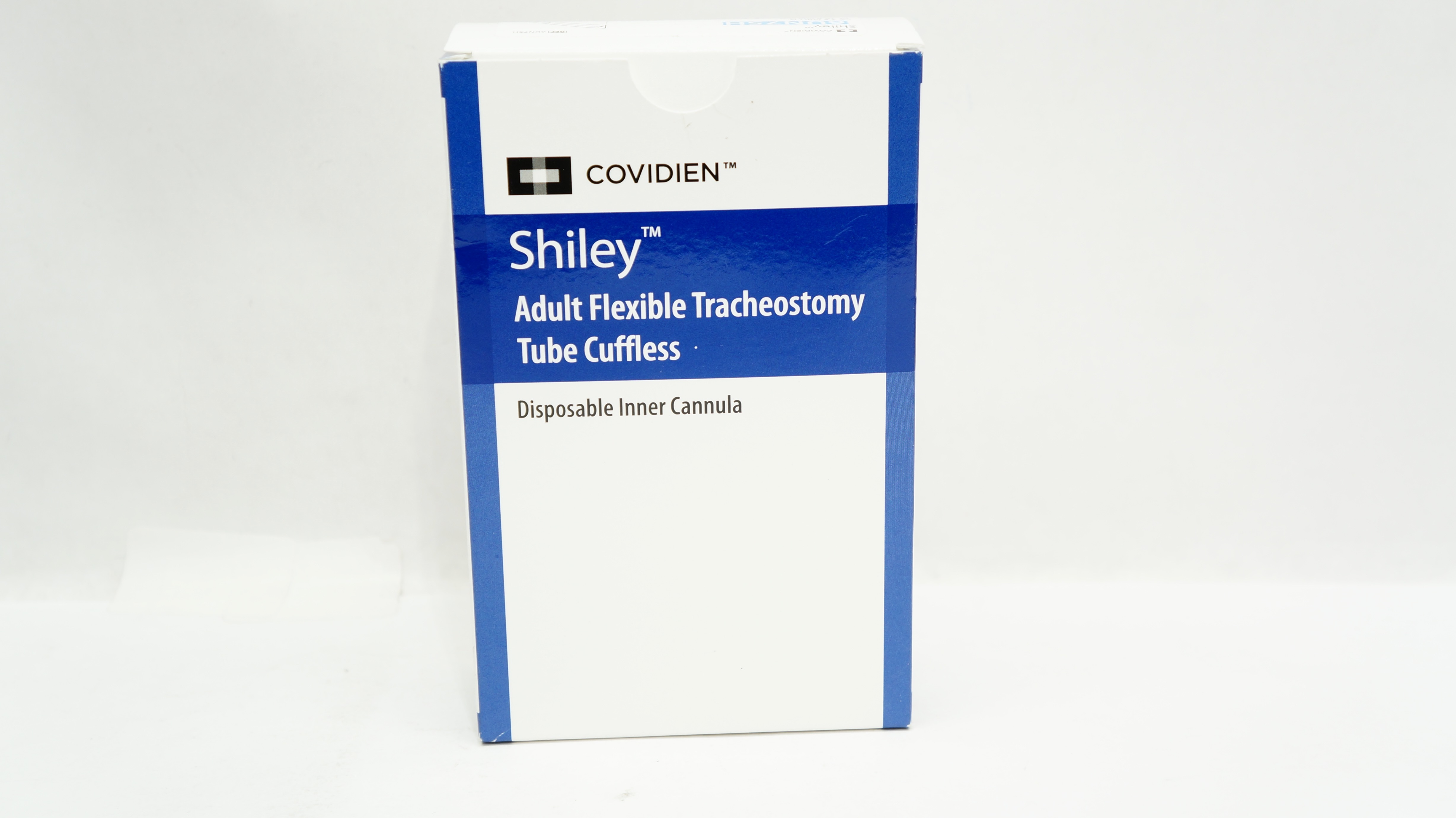 Covidien 6UN75H Shiley Adult Flexible Tracheostomy Tube Cuffless 7.5IDx 10.8mmOD
