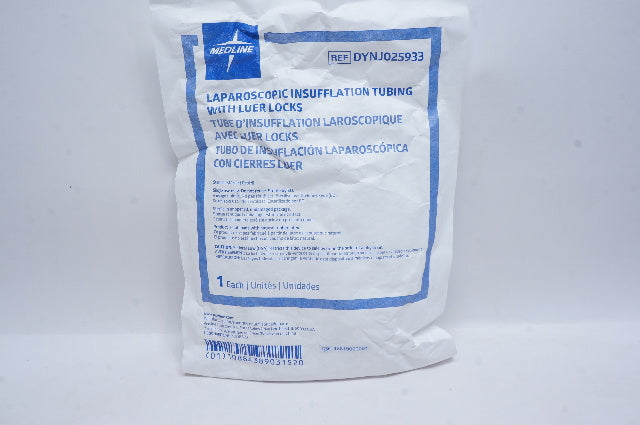 Medline DYNJO25933 Laparoscopic Insufflation Tubing with Luer Locks
