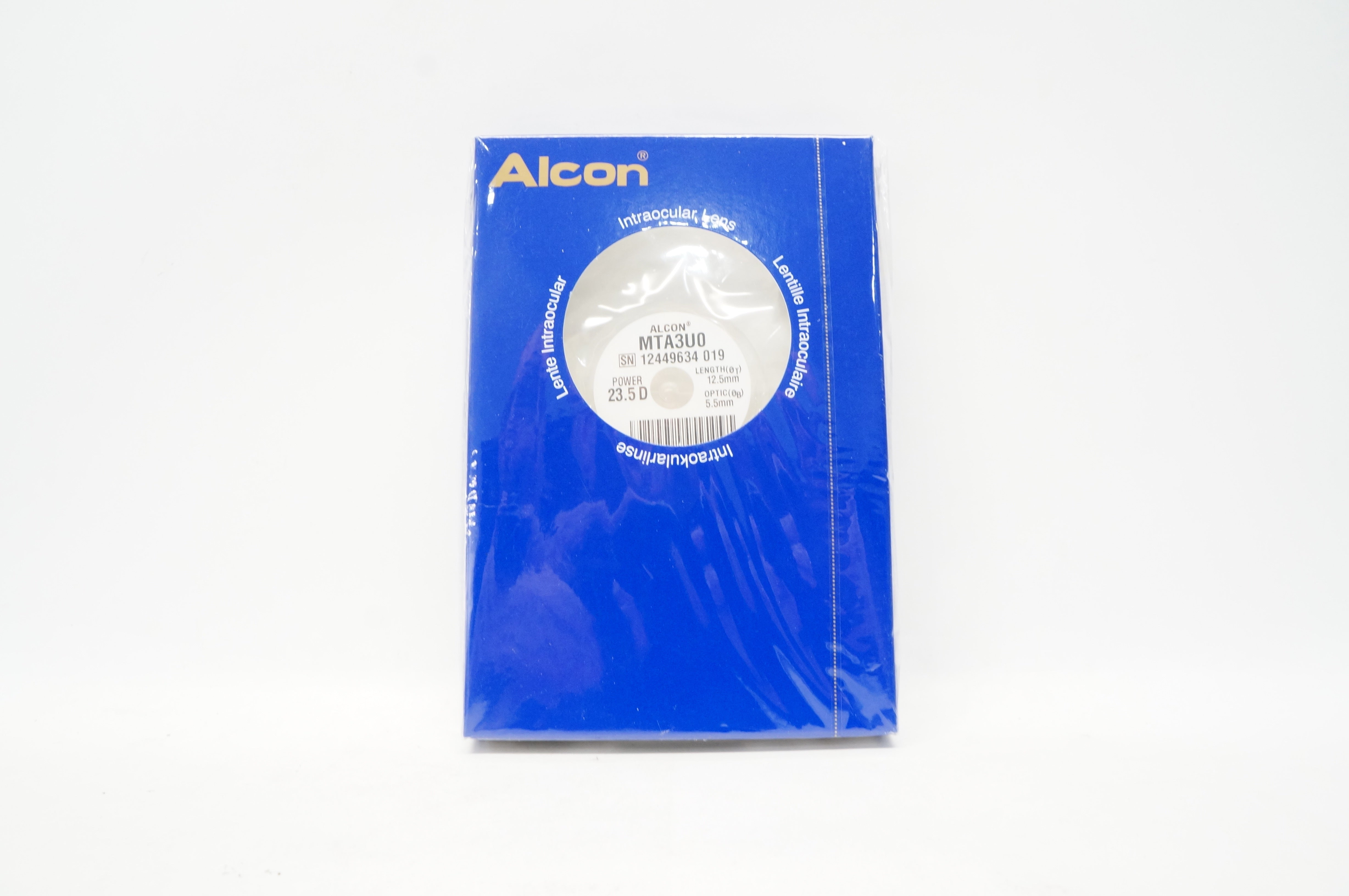 Alcon Laboratories MTA3U0 Intraocular Lens 23.5 D x 5.5mm x 12.5mm (x)