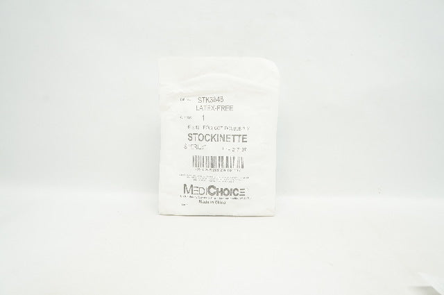 MediChoice STK3648 Stockinette Double-Ply Tubular 6 inch x 48 inch