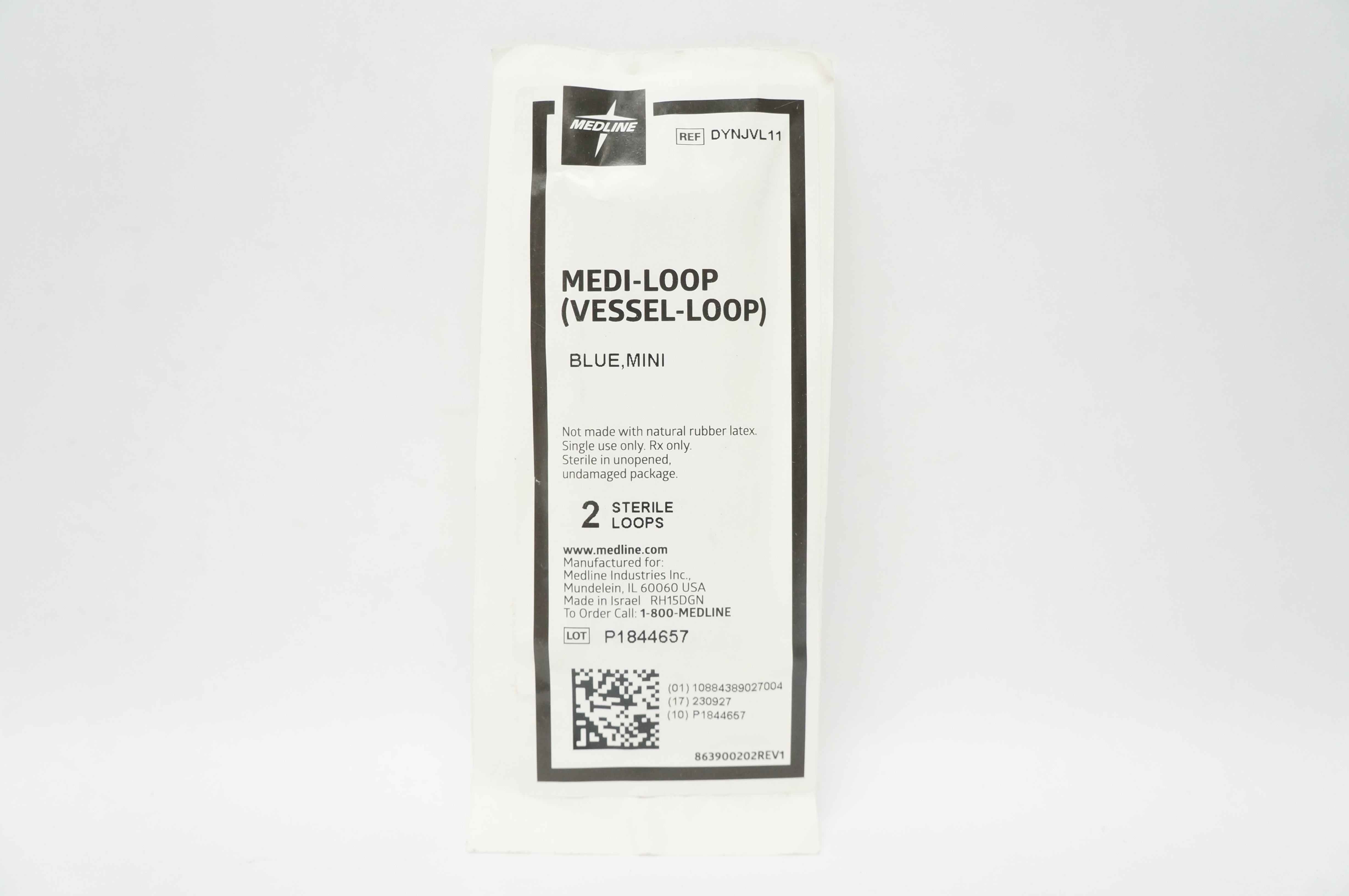 Medline DYNJVL11 Medi-Loop Blue, Mini - Pack of 2