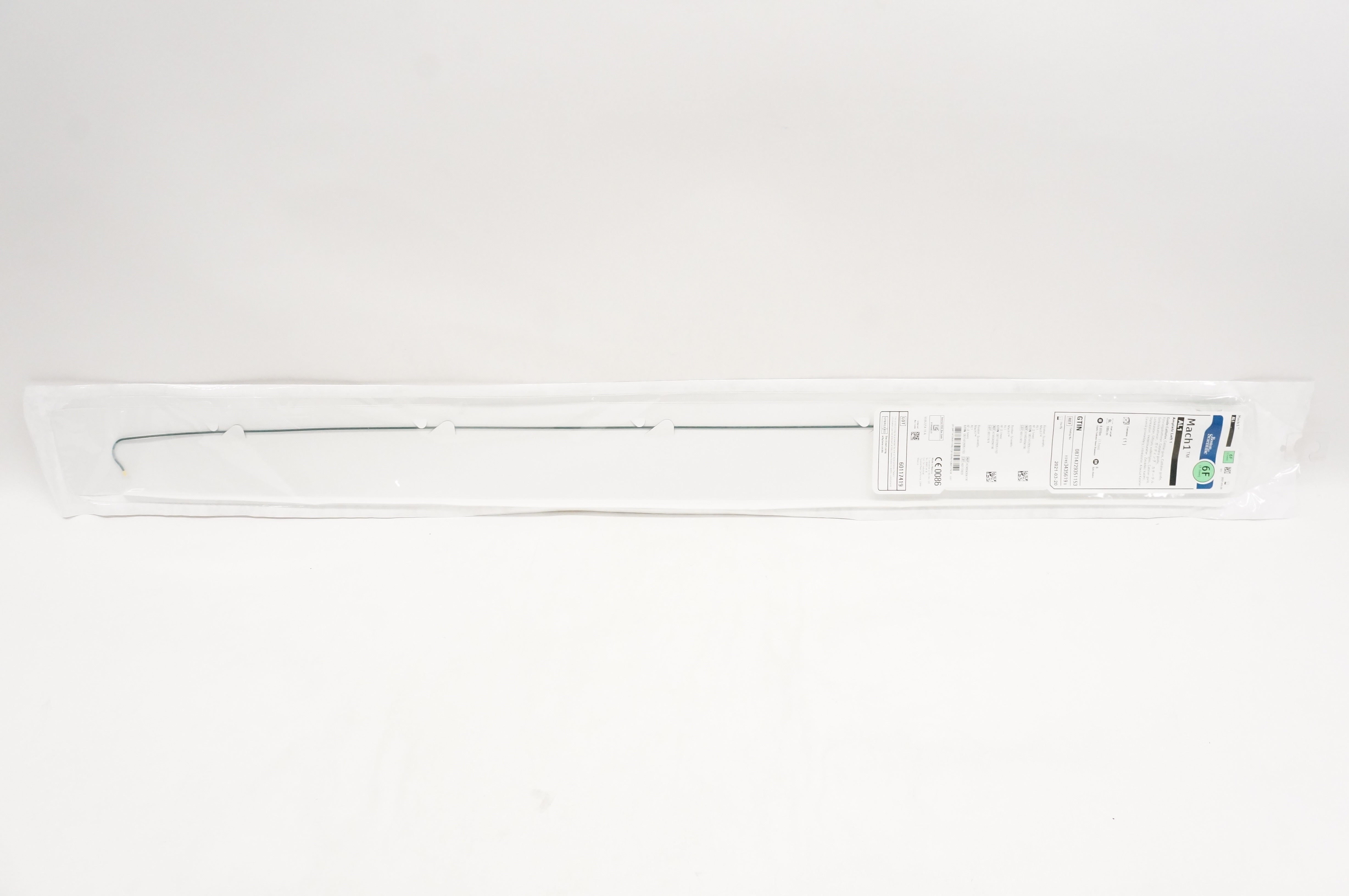 Boston Scientific 3435619 Mach1 Amplatz Left 1 Guide Cath. 6F (x)