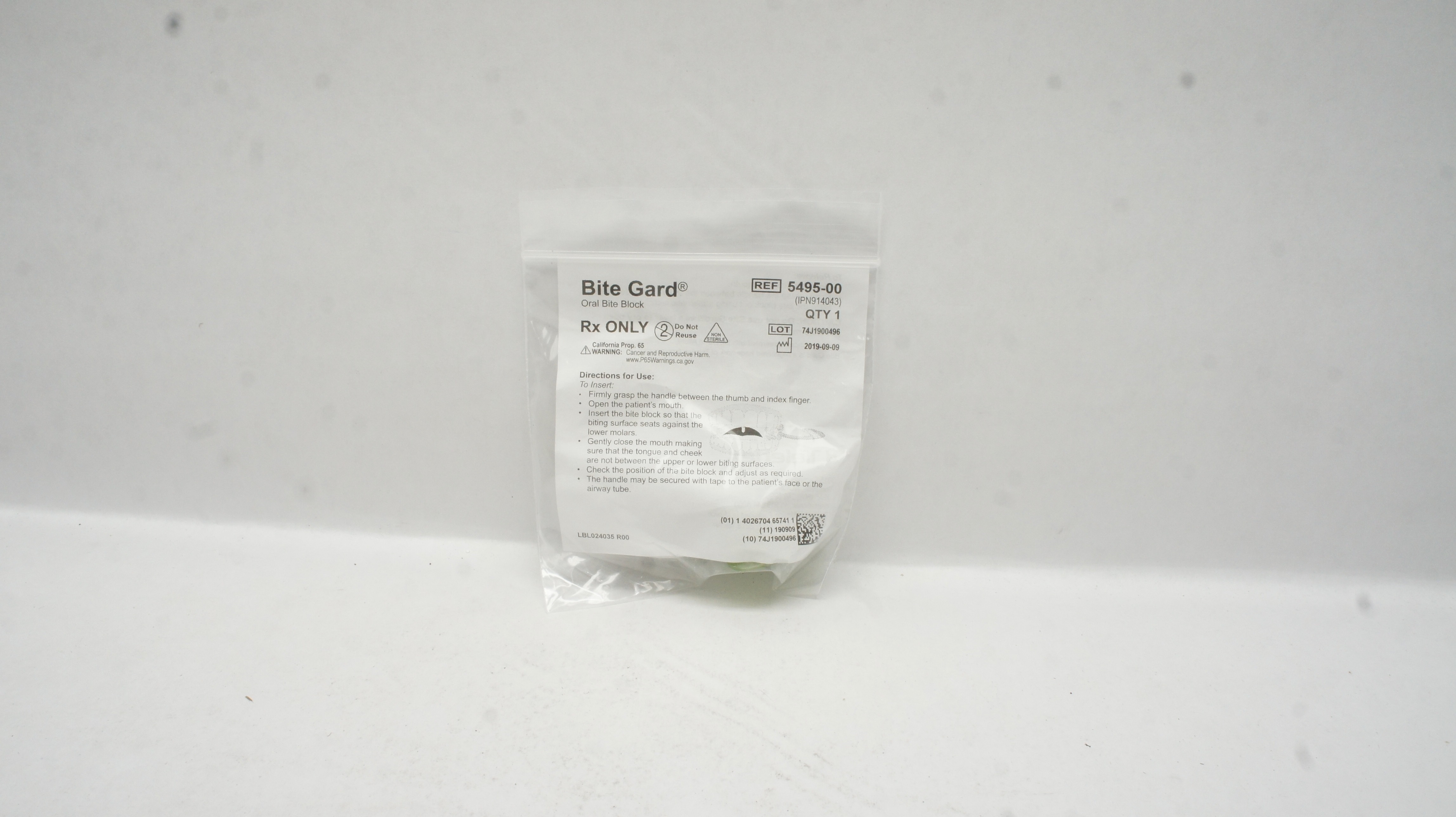 Teleflex 5495-00  Bite Gard Oral Bite Block