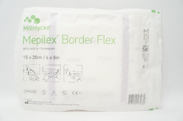 Molnlycke 595600 Mepilex Border Flex 6 x 8inch