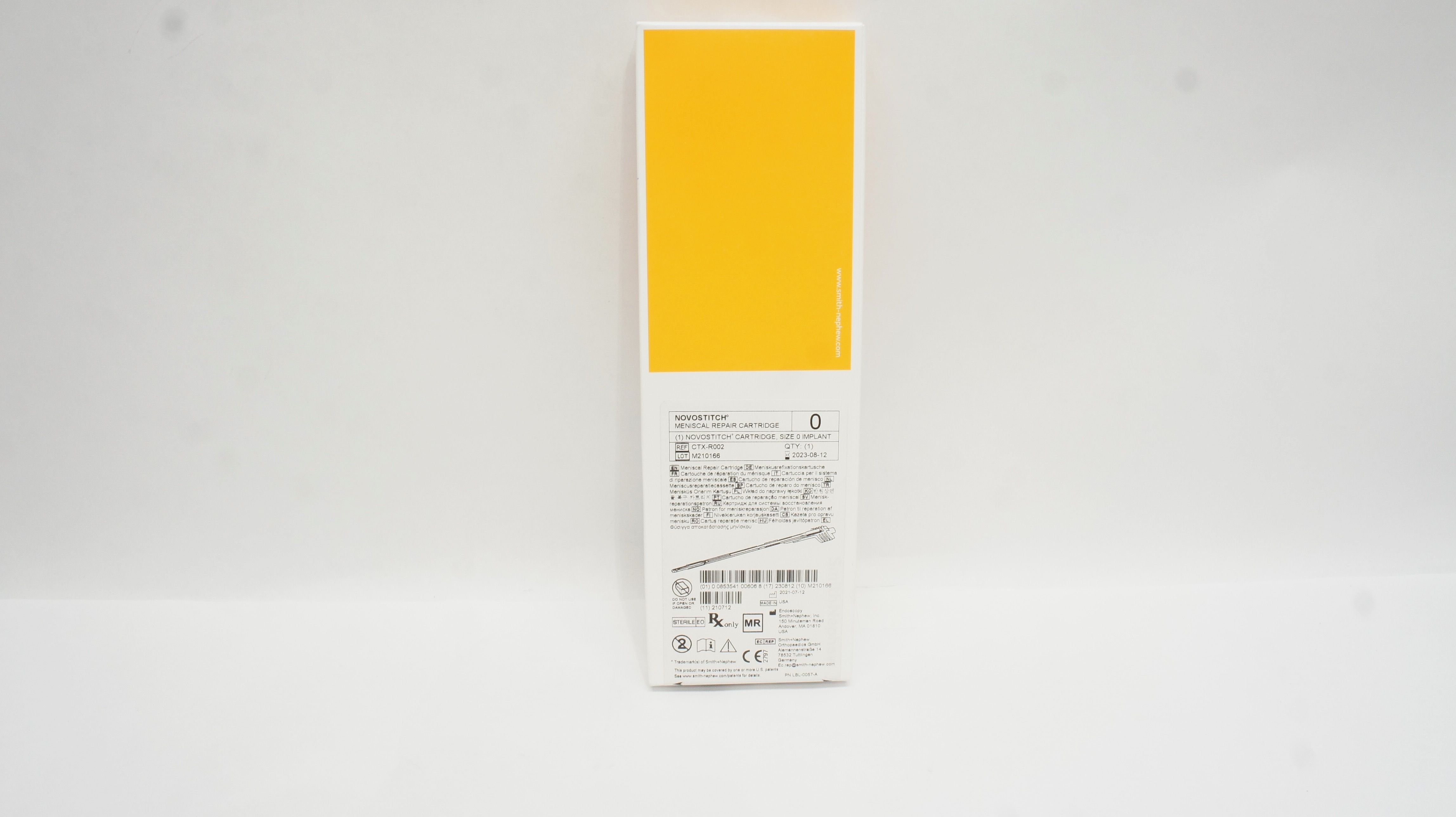 Smith&Nephew CTX-R002 Novostitch Meniscal Repair Cartridge Size 0 Implant (x)