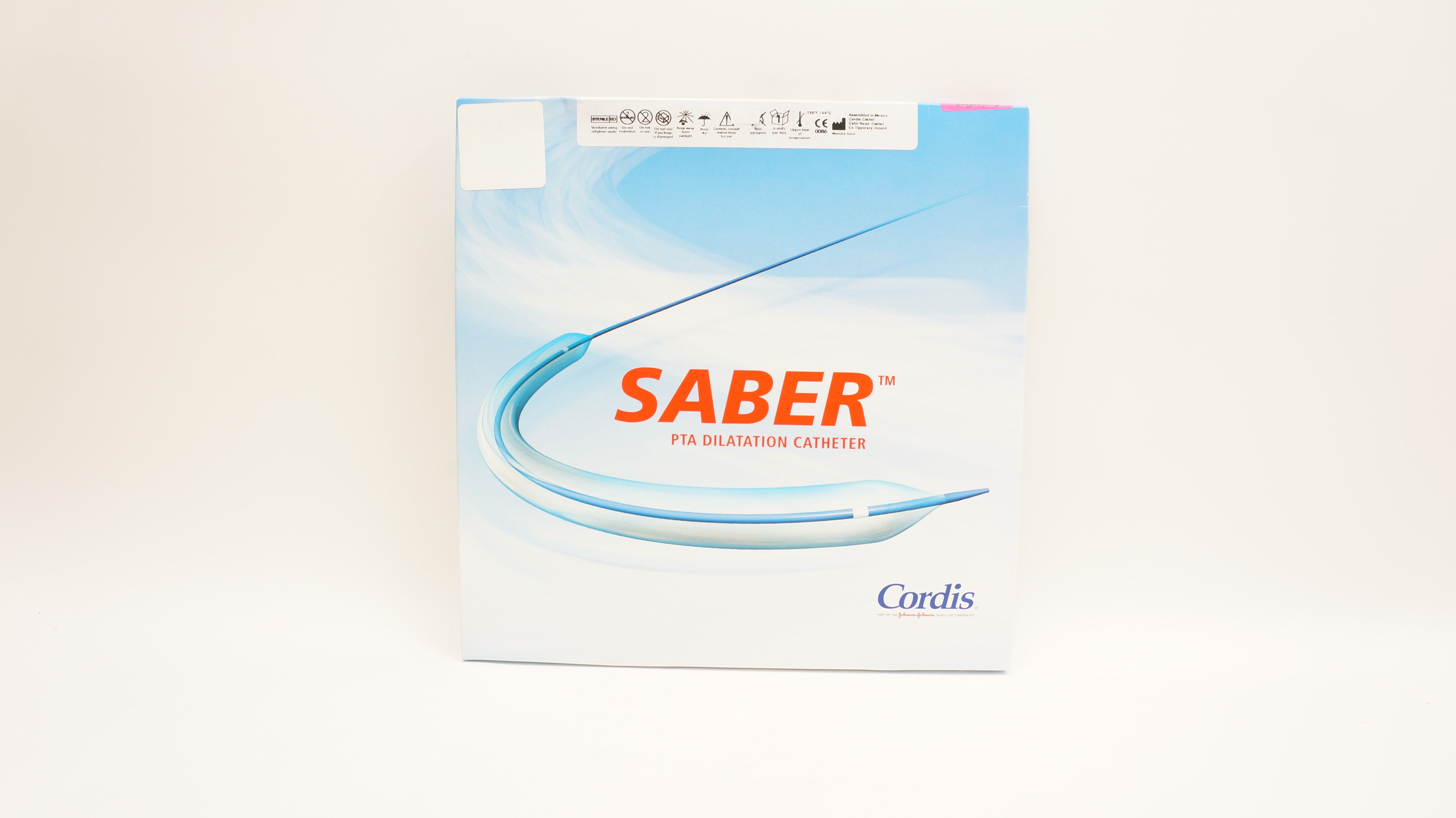 Cordis 48005008X Saber PTA Dilatation Catheter 4F 5.0mm x 8cm (x)