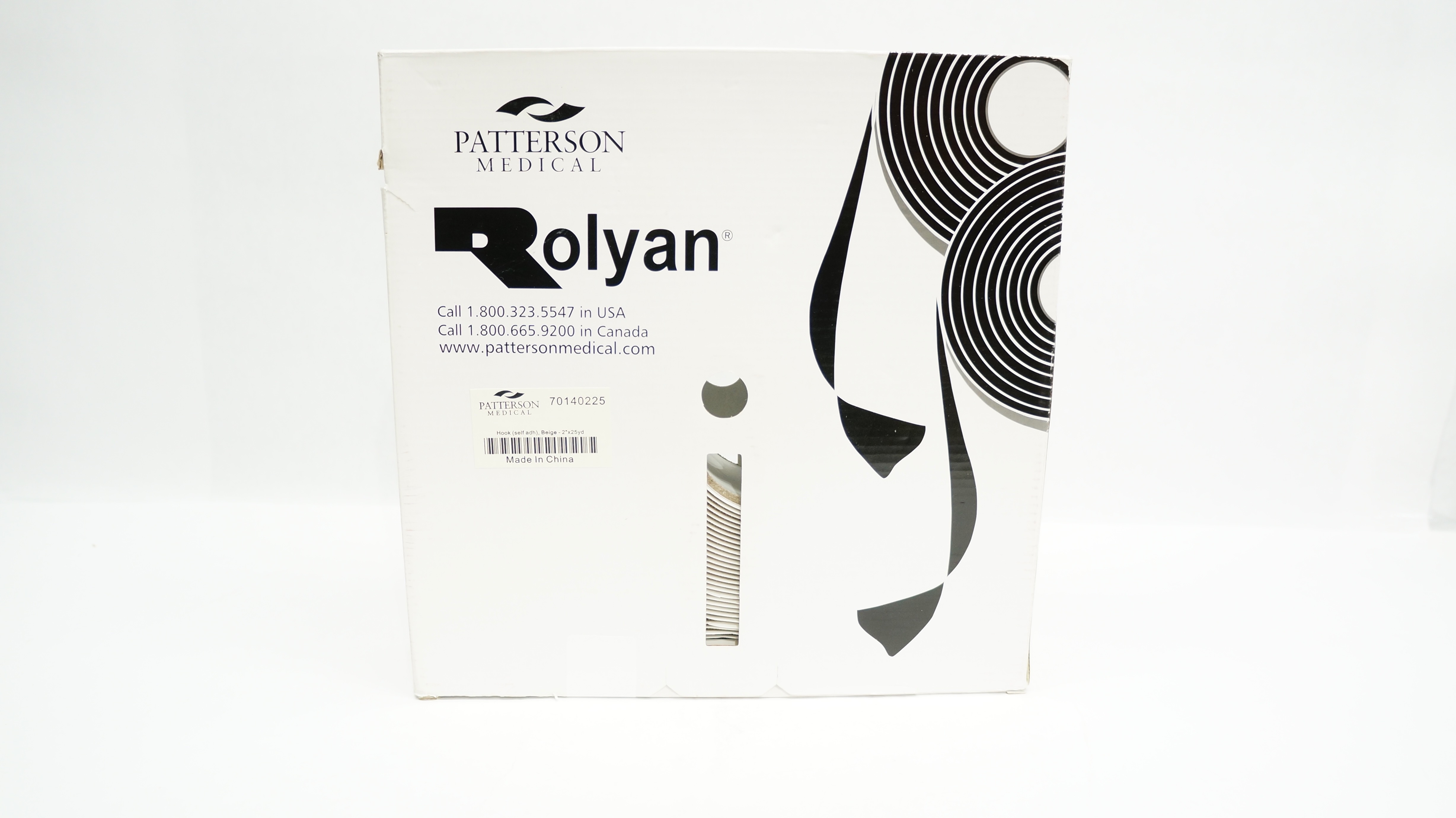 Patterson Medical 70140225 Rolyan Hook, Beige 2inch  x 2yd.