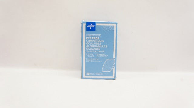 Medline NON21600 Eye Pads Latex Free 1-5/8inch x 2-5/8inch - Box of 50